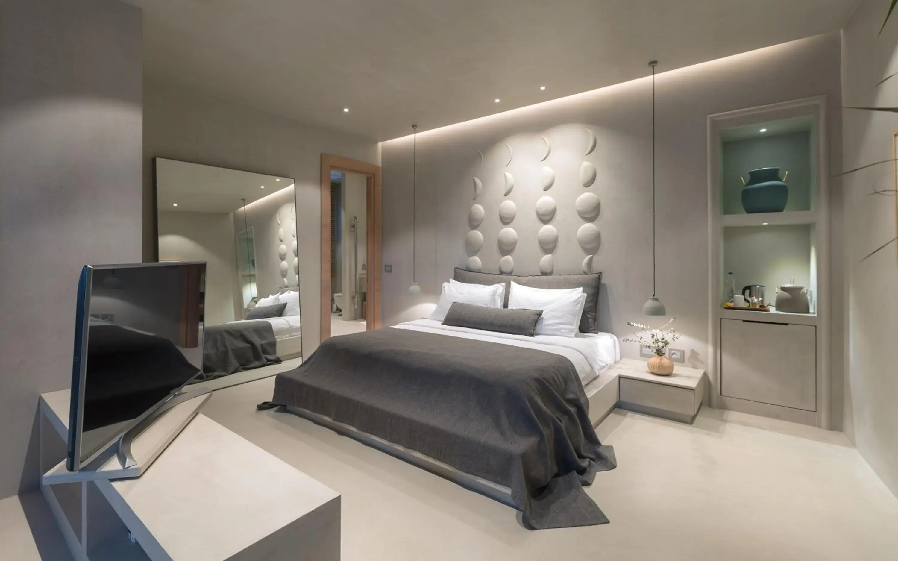 Photo of the whole room, Bed in OMM INN Photo of the whole room, Bed in OMM INN