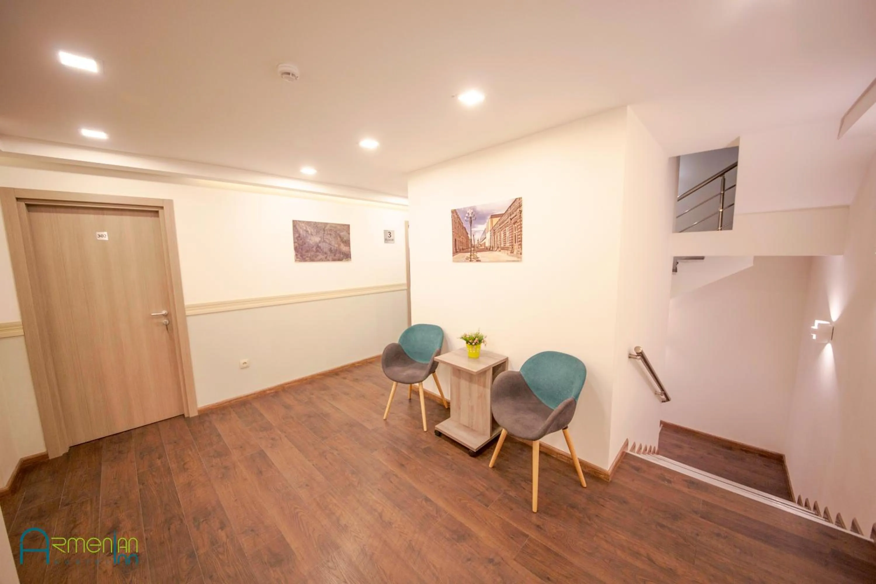 Seating area in Armenian Inn