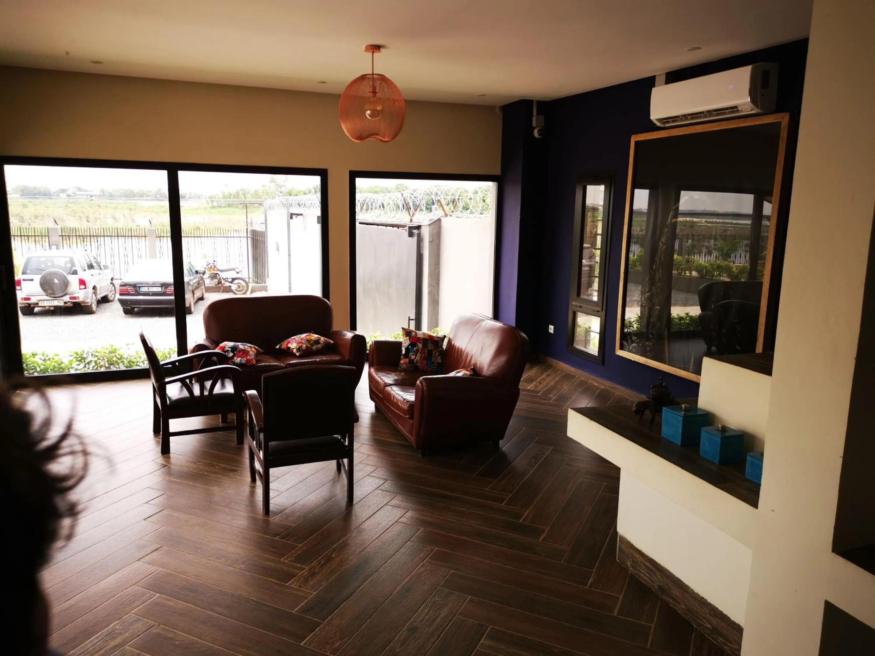 Lobby or reception in Au bord de l'eau