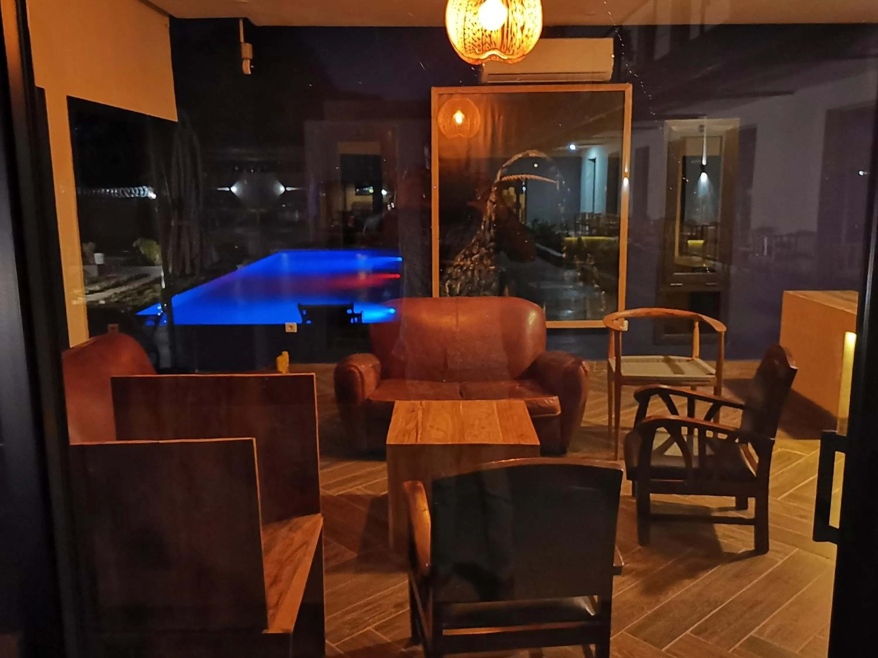 Lobby or reception in Au bord de l'eau