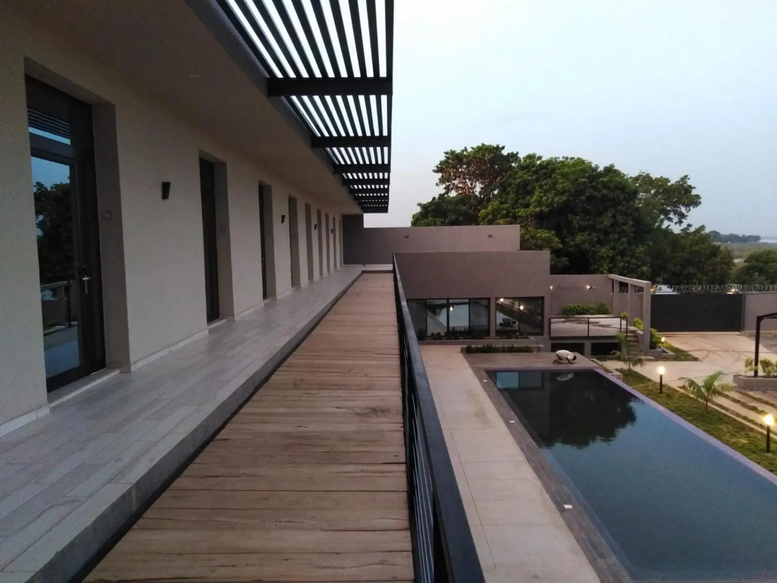 Balcony/Terrace in Au bord de l'eau