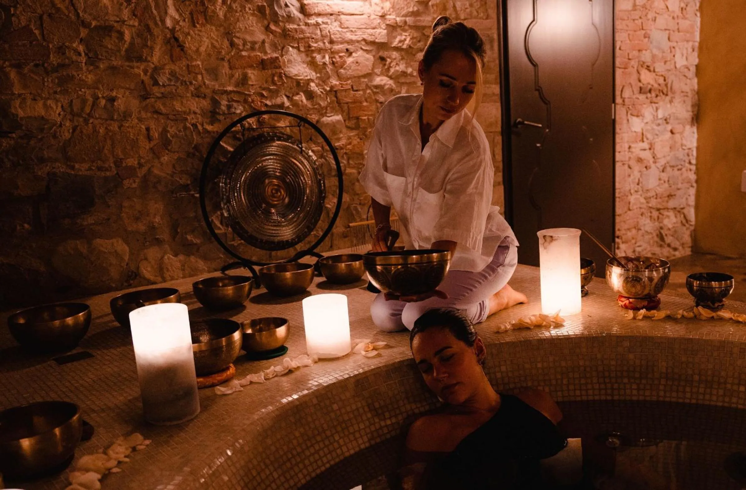 Spa and wellness centre/facilities in Castello di Casole, A Belmond Hotel, Tuscany