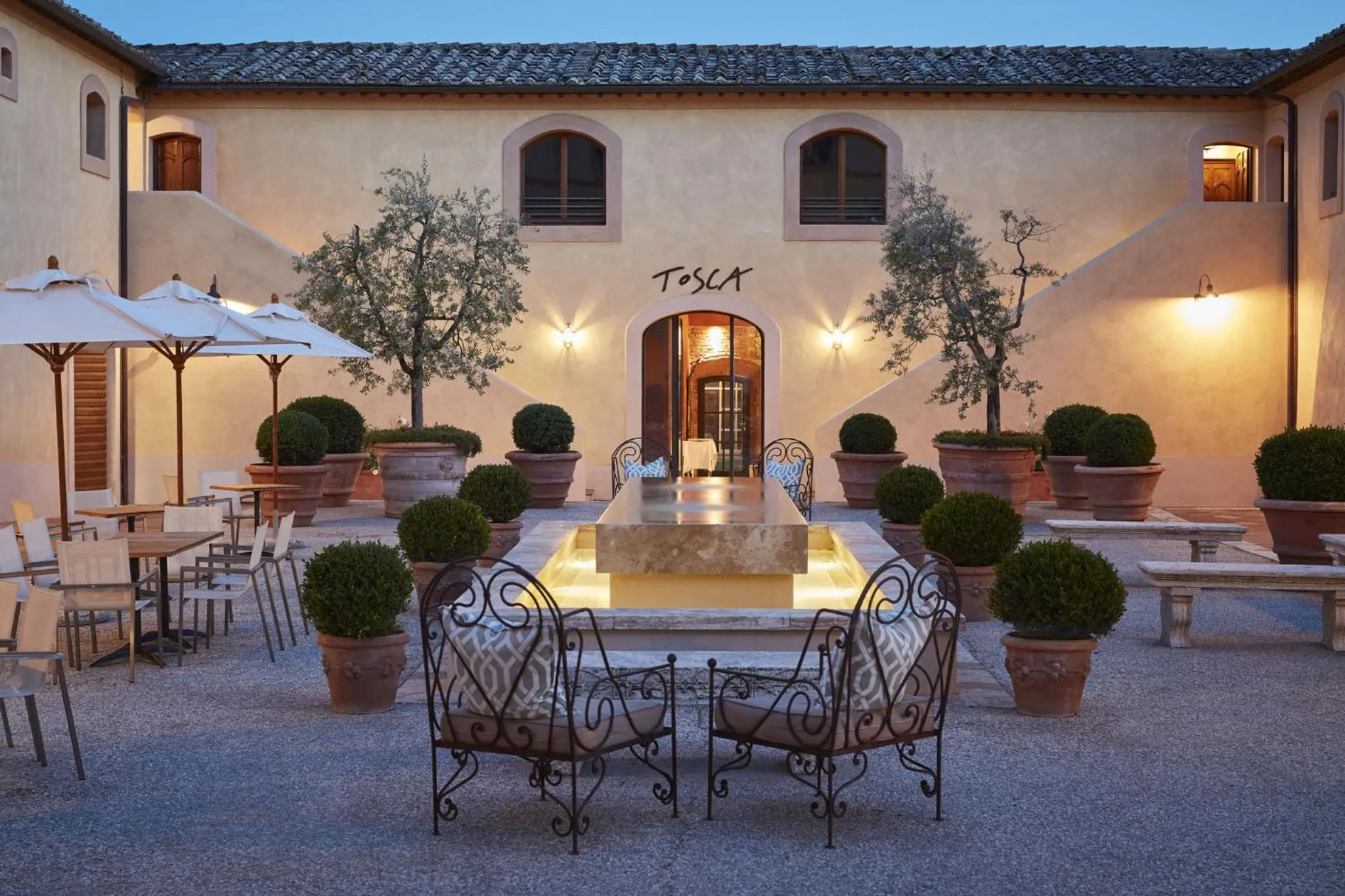 Restaurant/places to eat in Castello di Casole, A Belmond Hotel, Tuscany