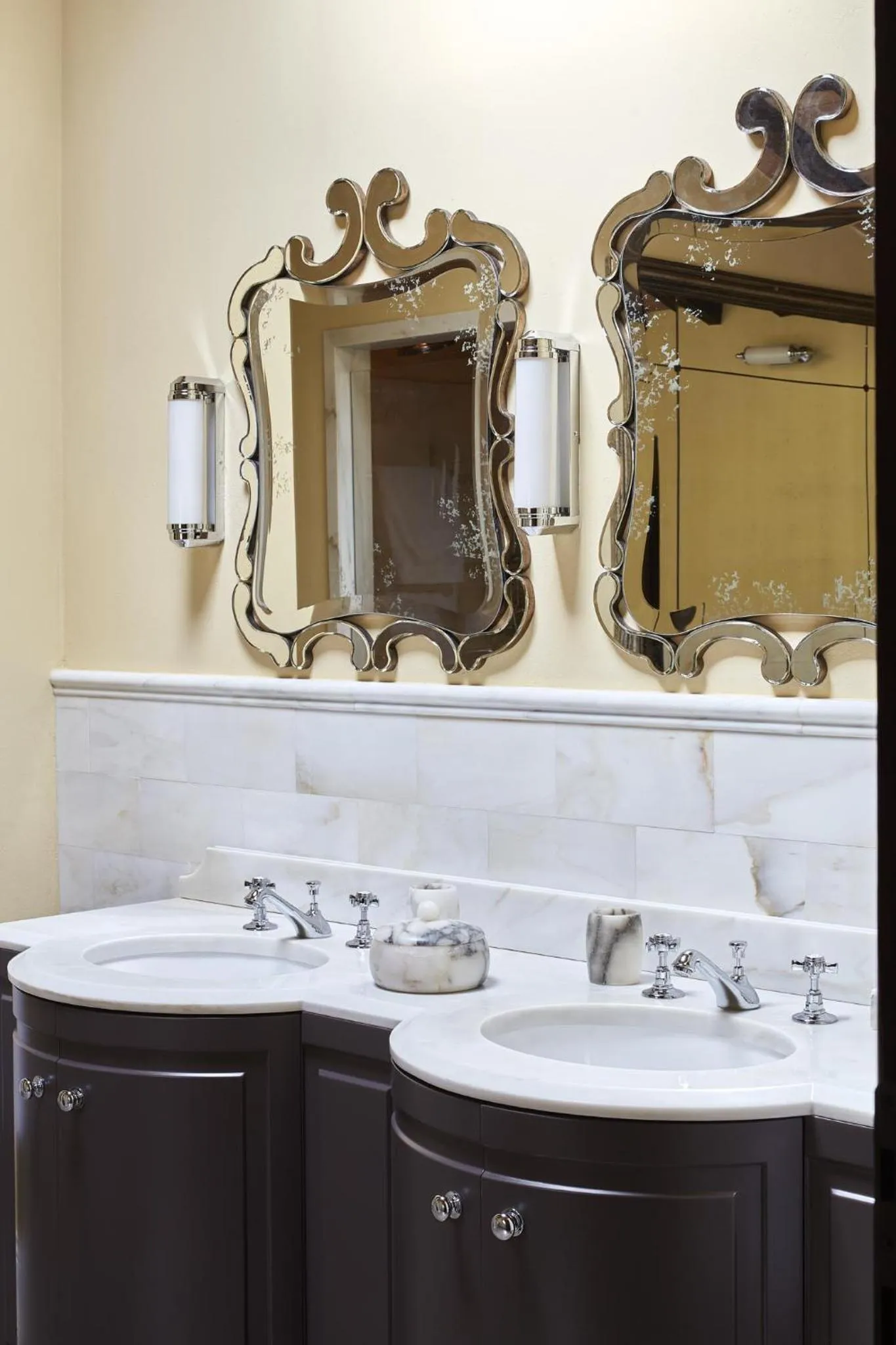 Bathroom in Castello di Casole, A Belmond Hotel, Tuscany