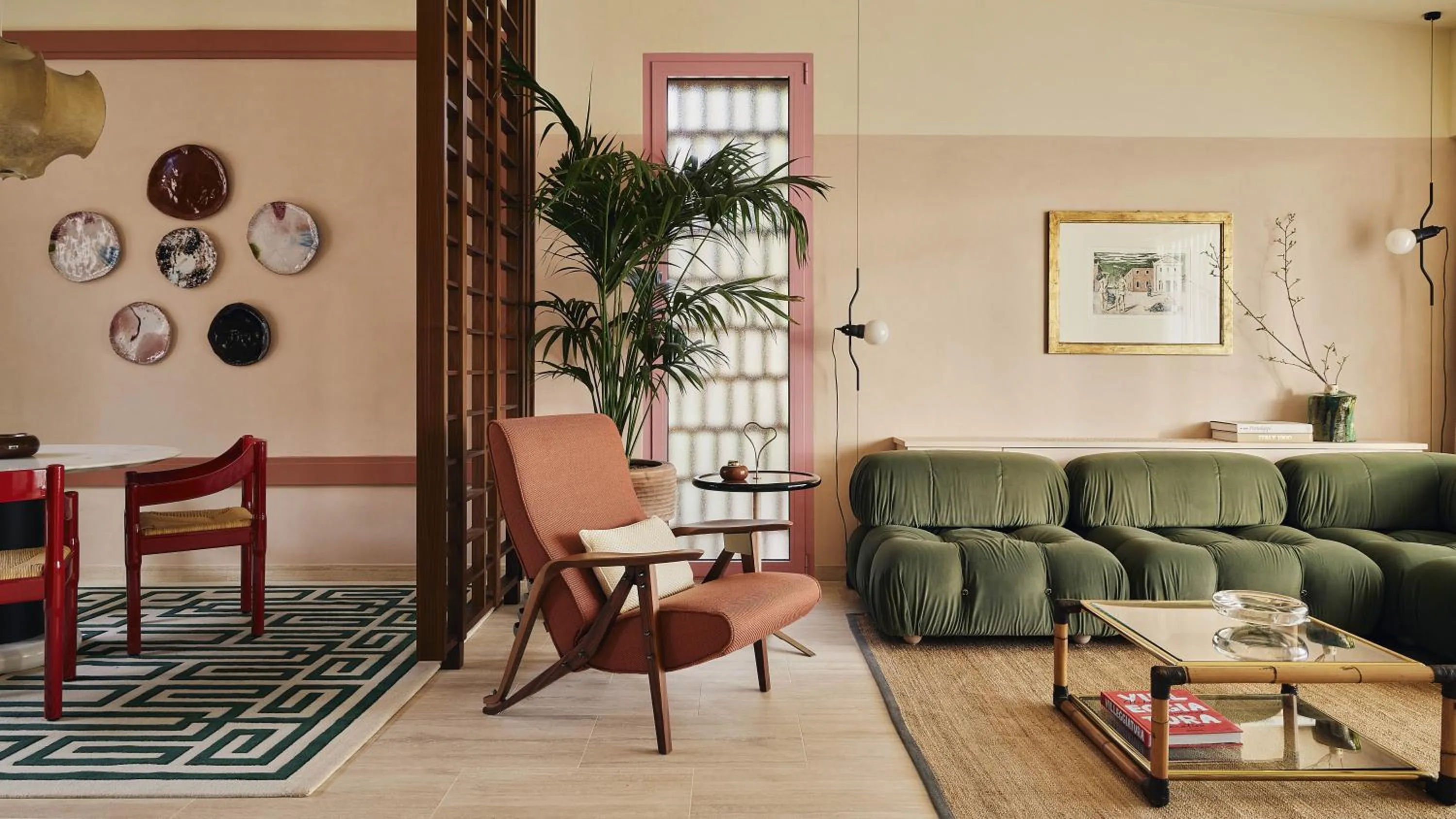 Living room in Castello di Casole, A Belmond Hotel, Tuscany