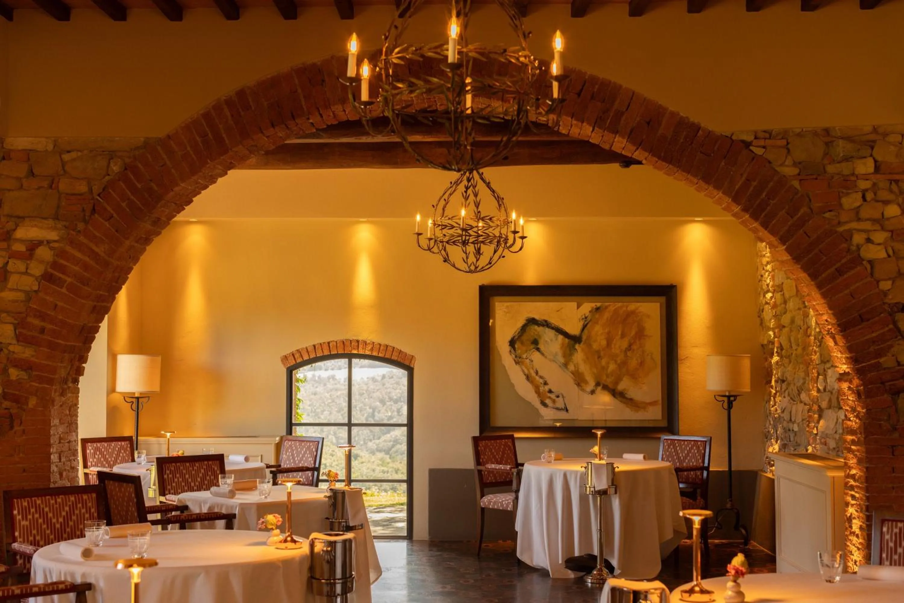 Restaurant/places to eat in Castello di Casole, A Belmond Hotel, Tuscany