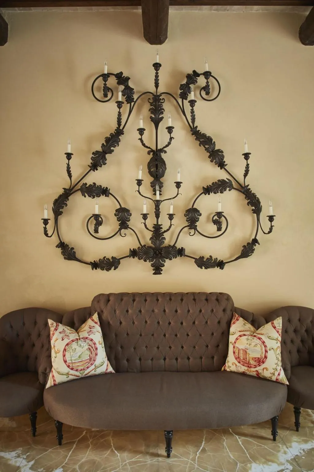 Lobby or reception in Castello di Casole, A Belmond Hotel, Tuscany