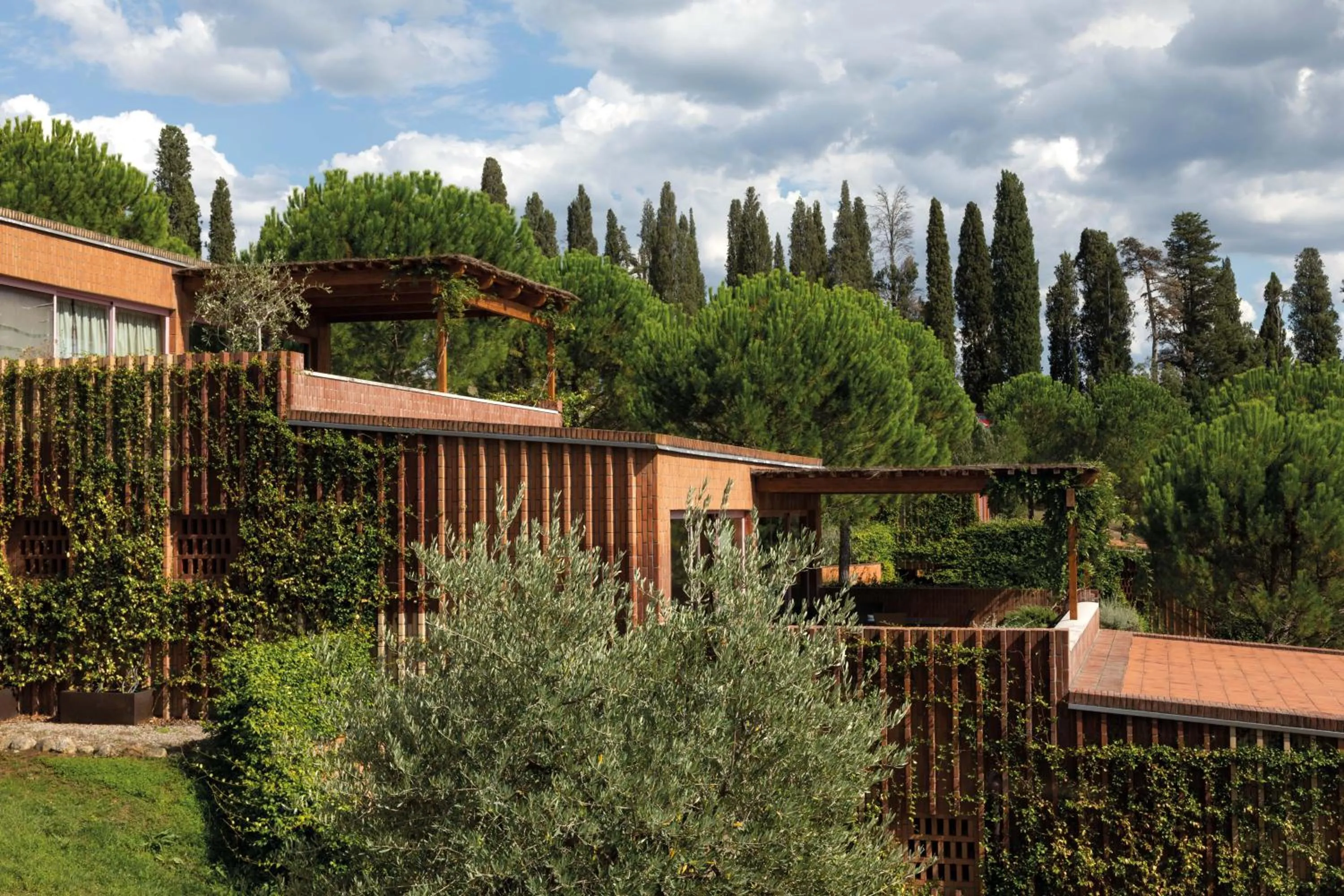 Balcony/Terrace in Castello di Casole, A Belmond Hotel, Tuscany