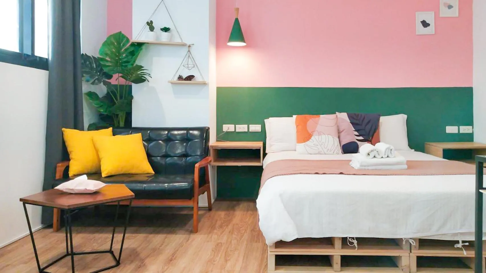 Photo of the whole room, Bed in Sleepier Multi-Minsu Tainan