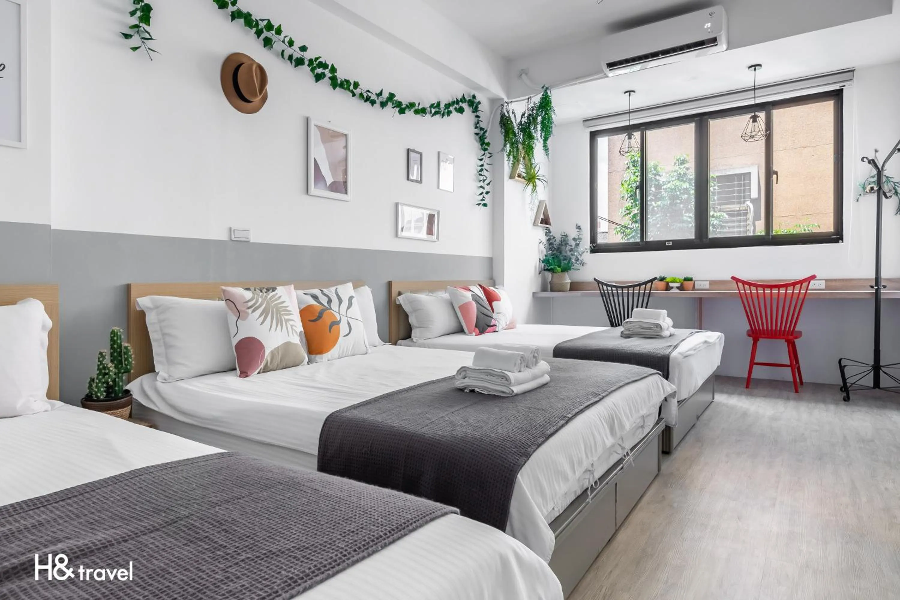 Decorative detail, Bed in Sleepier Multi-Minsu Tainan