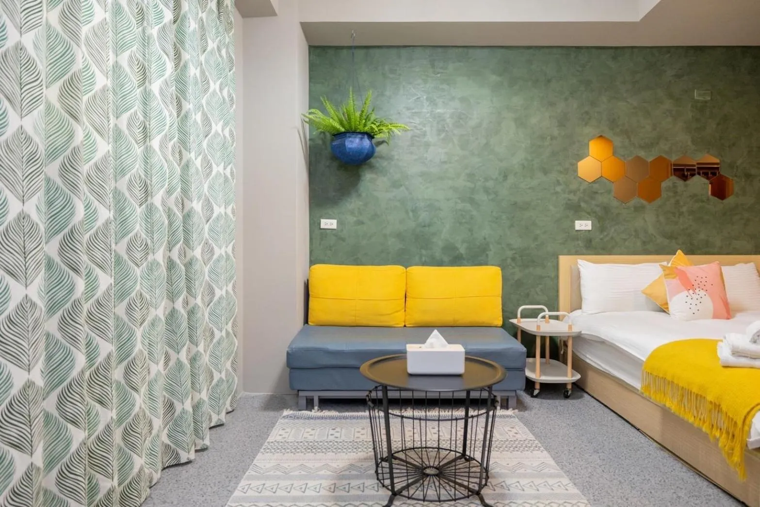 Photo of the whole room, Bed in Sleepier Multi-Minsu Tainan