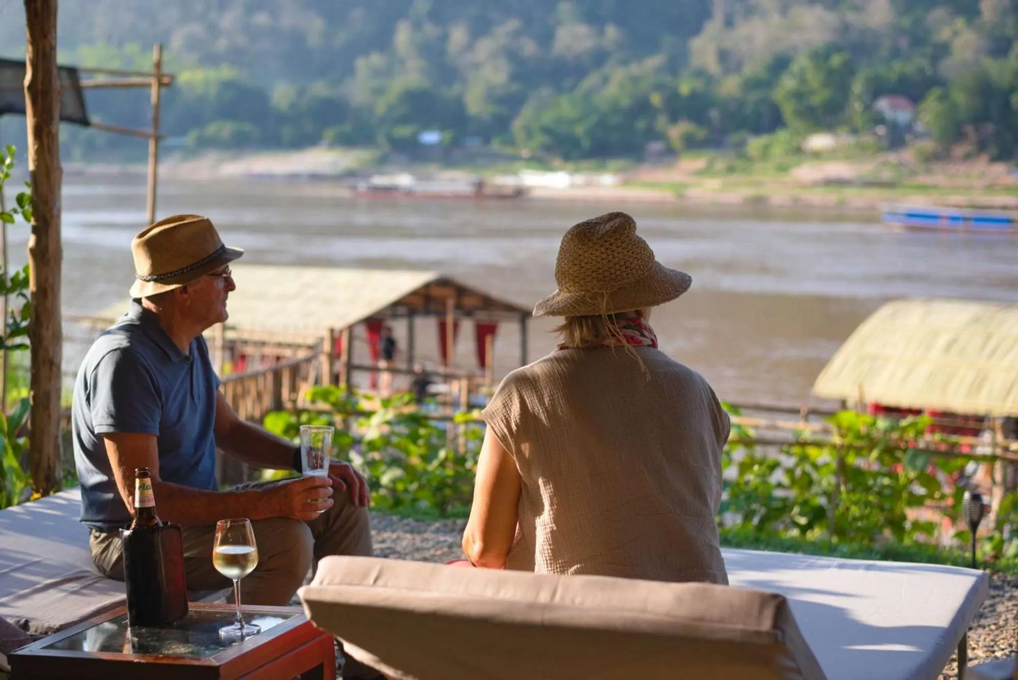 sunbed in The Belle Rive Boutique Hotel