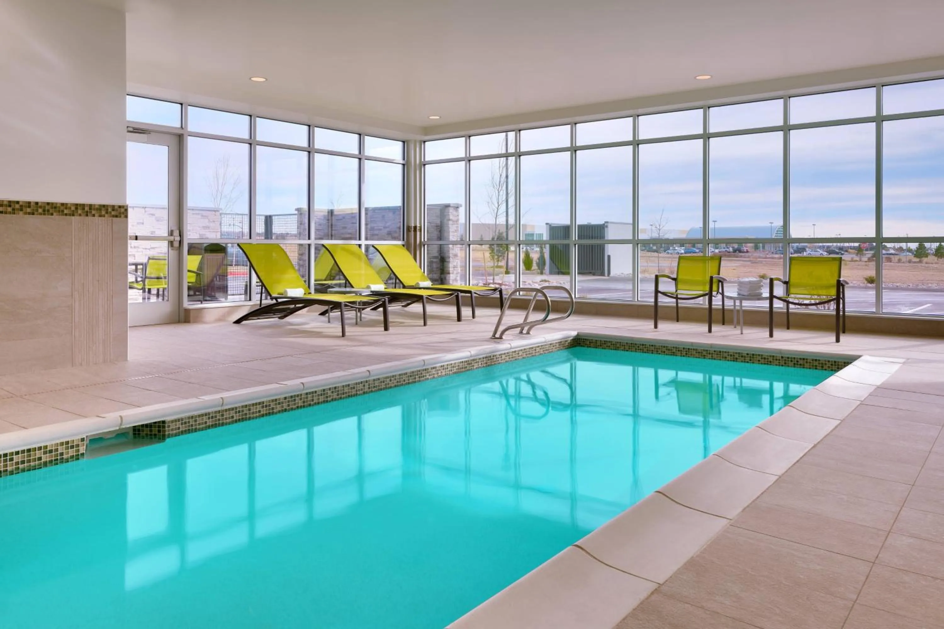 Swimming pool in Springhill Suites by Marriott Colorado Springs North/Air Force Academy