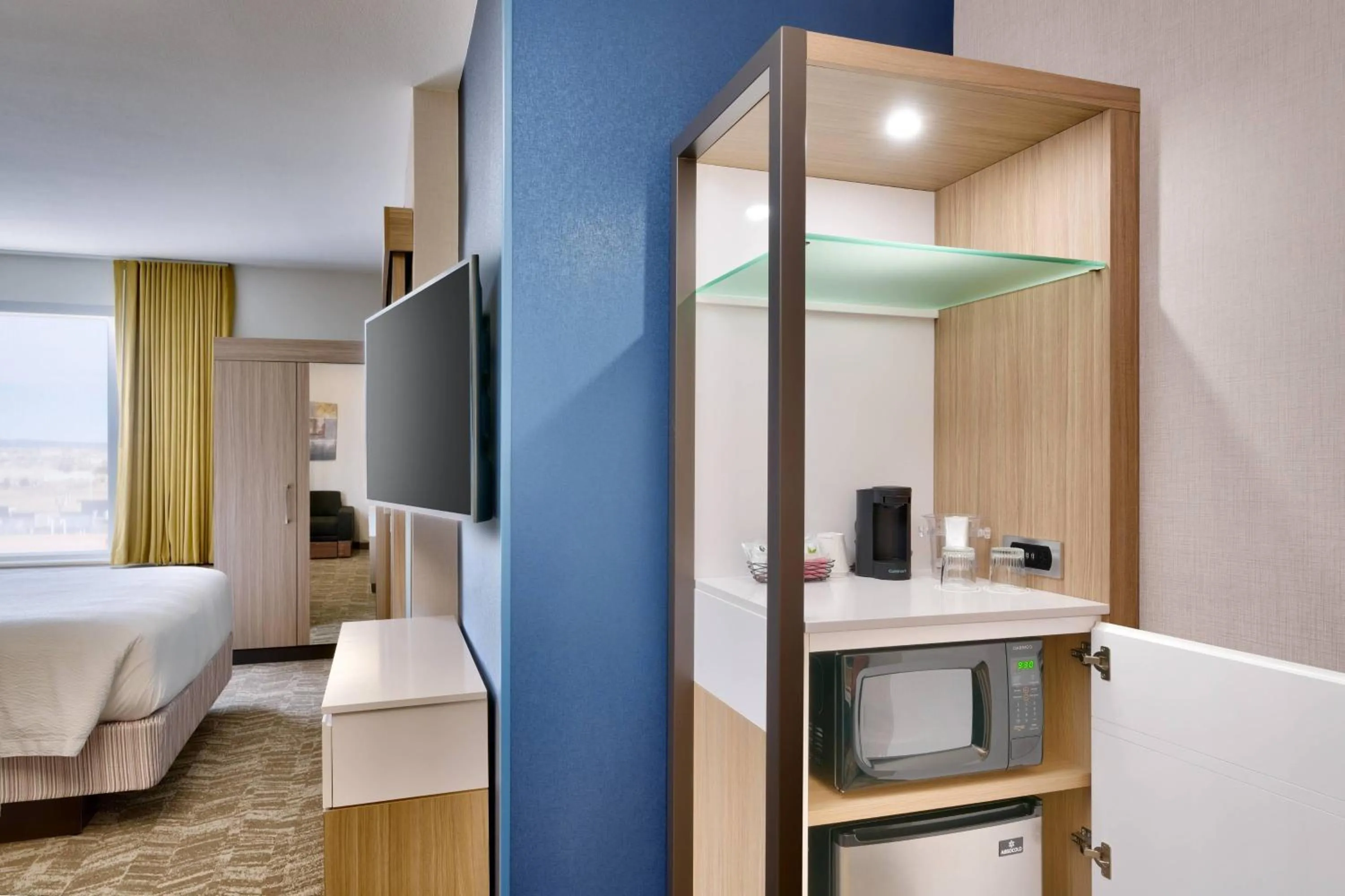 Bedroom, Bed in Springhill Suites by Marriott Colorado Springs North/Air Force Academy