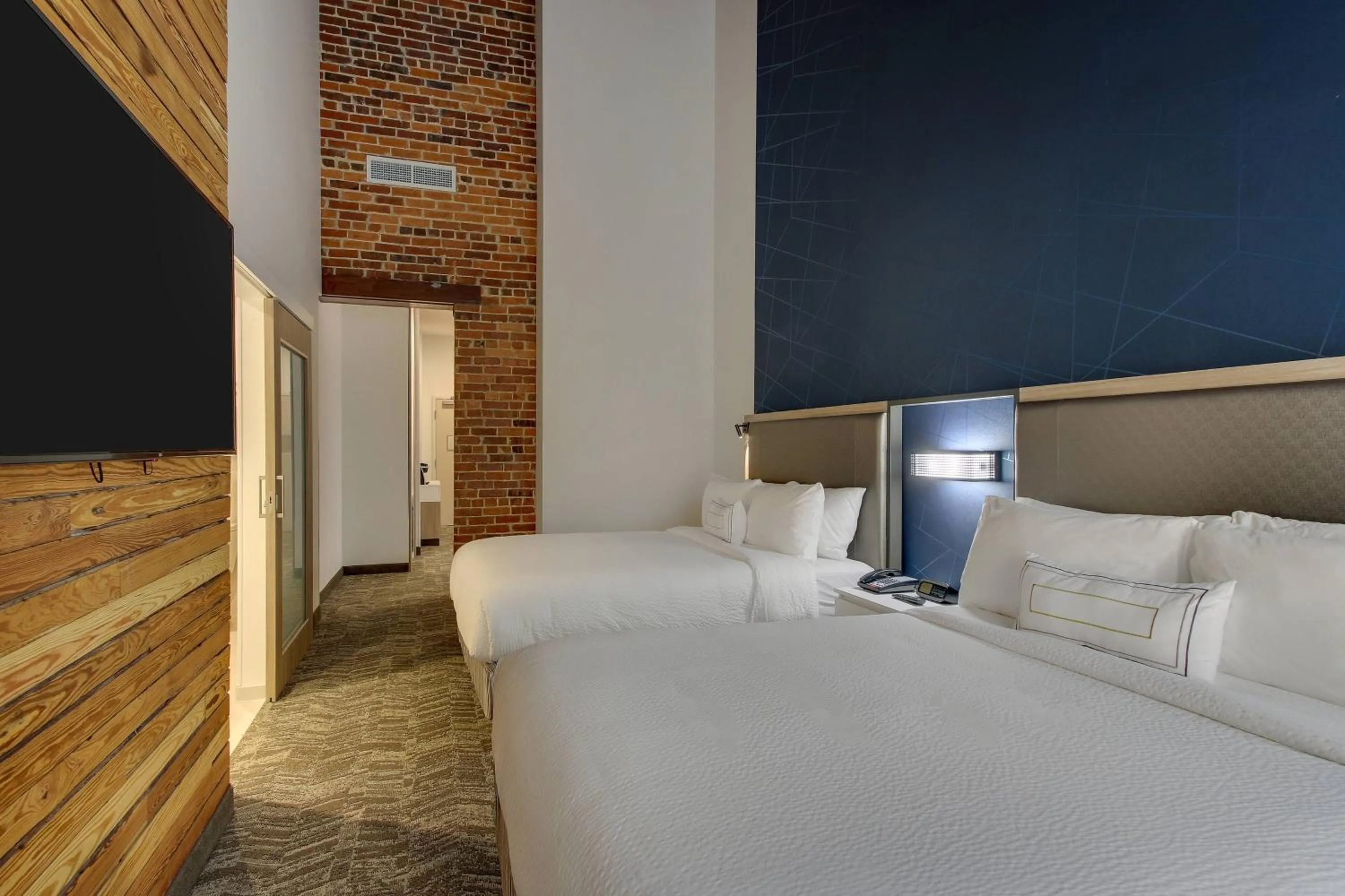 Photo of the whole room, Bed in SpringHill Suites by Marriott Montgomery Downtown