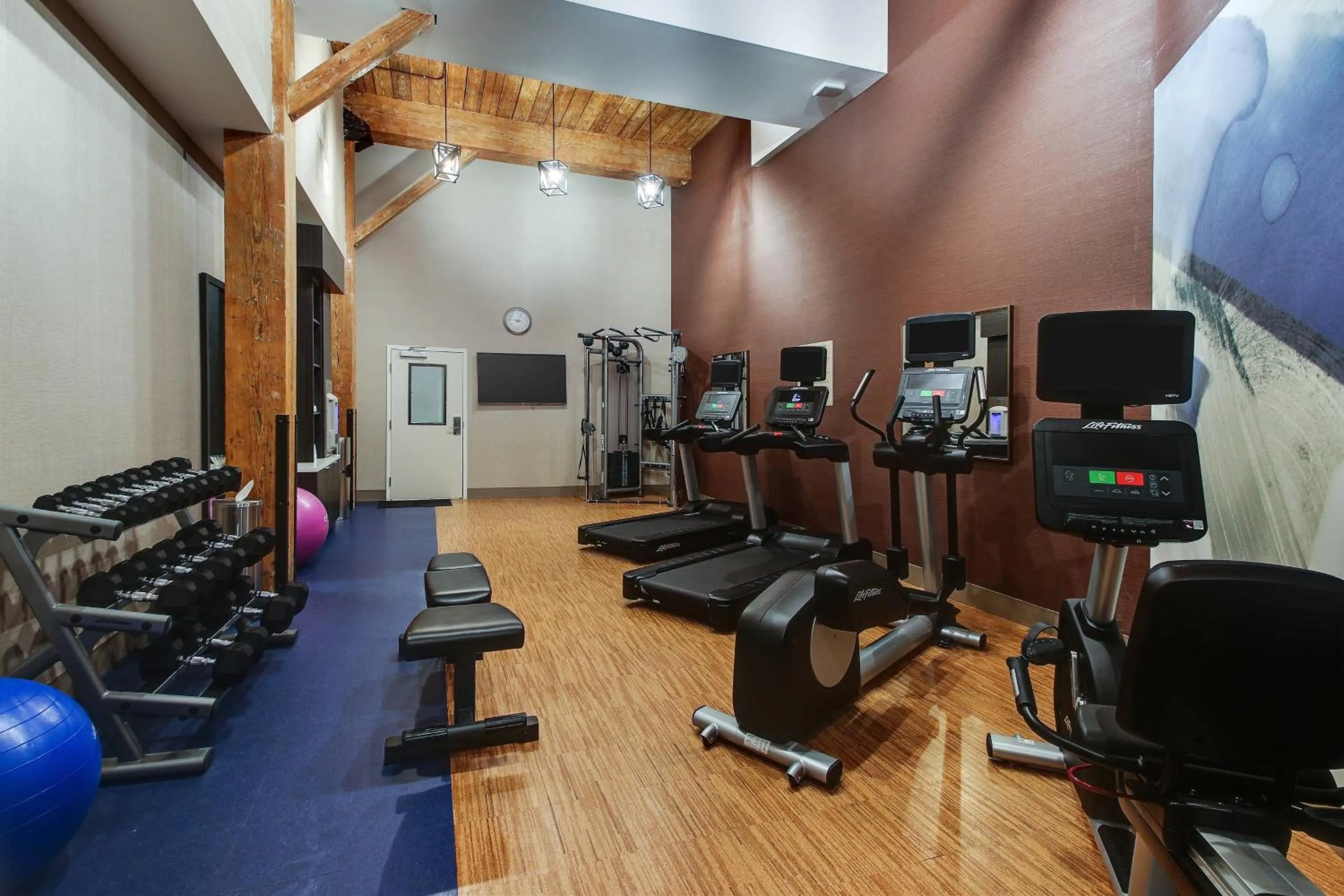 Fitness centre/facilities in SpringHill Suites by Marriott Montgomery Downtown
