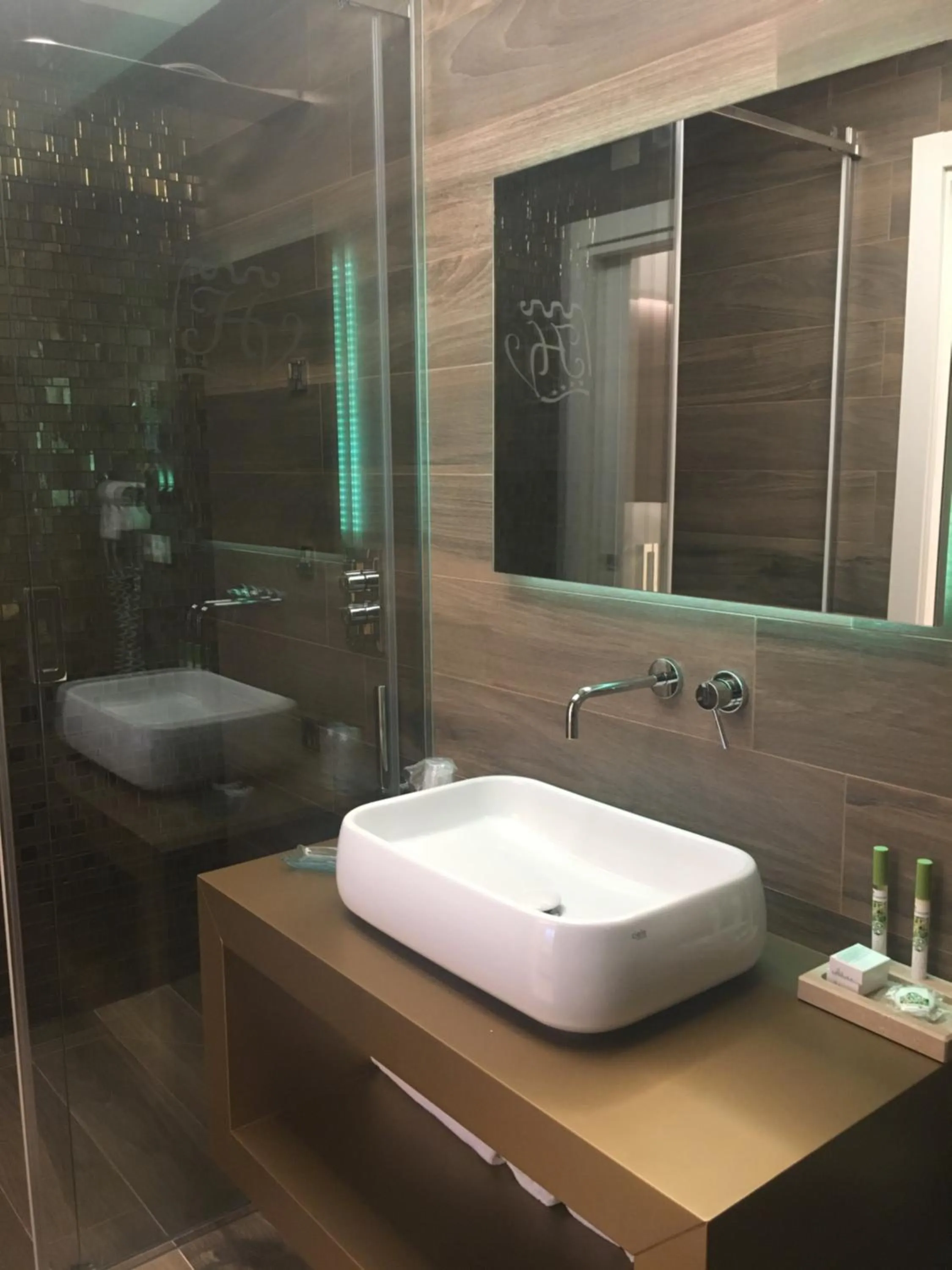 Bathroom in Hotel Victoria