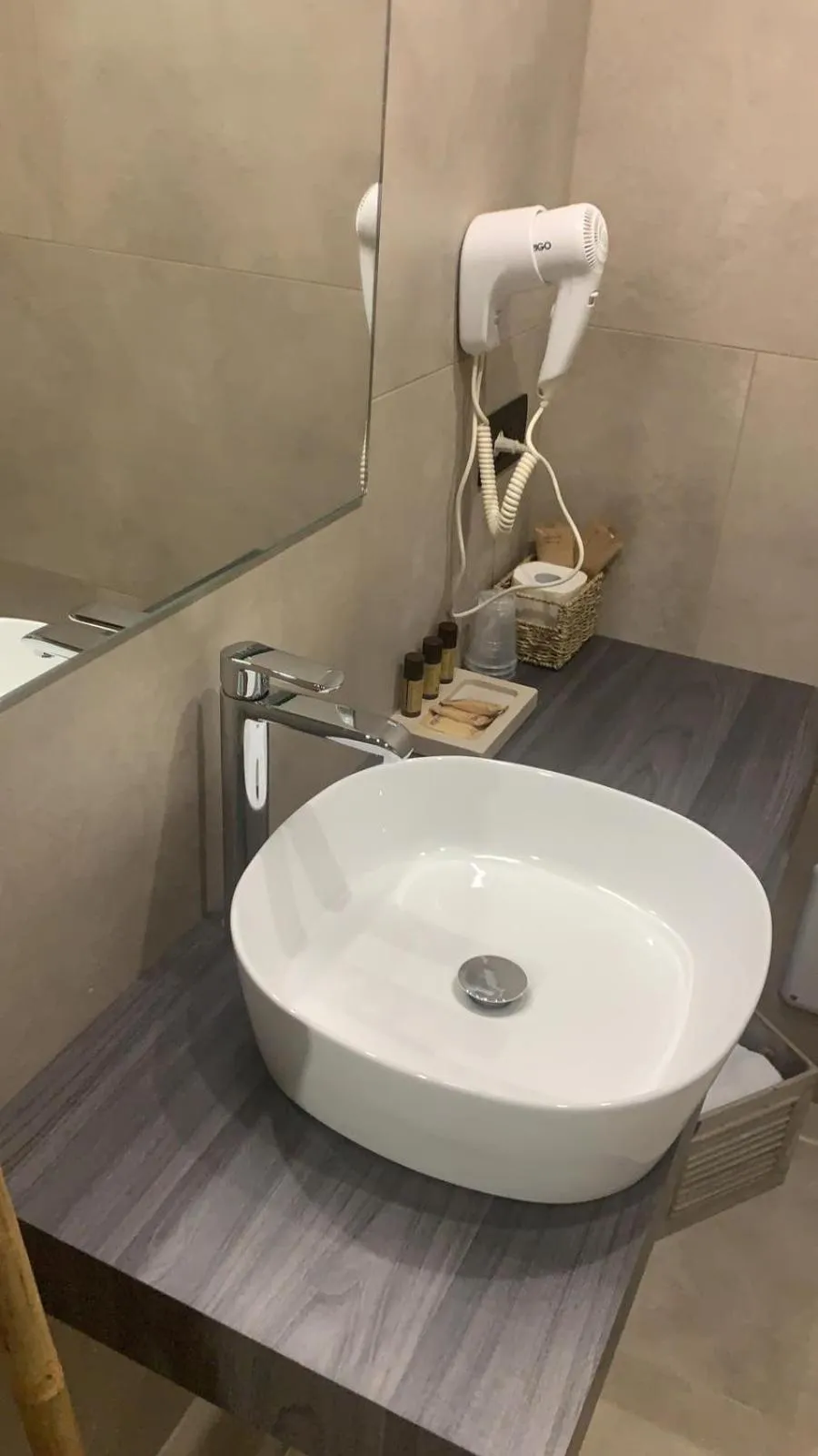 Bathroom in Hotel Victoria