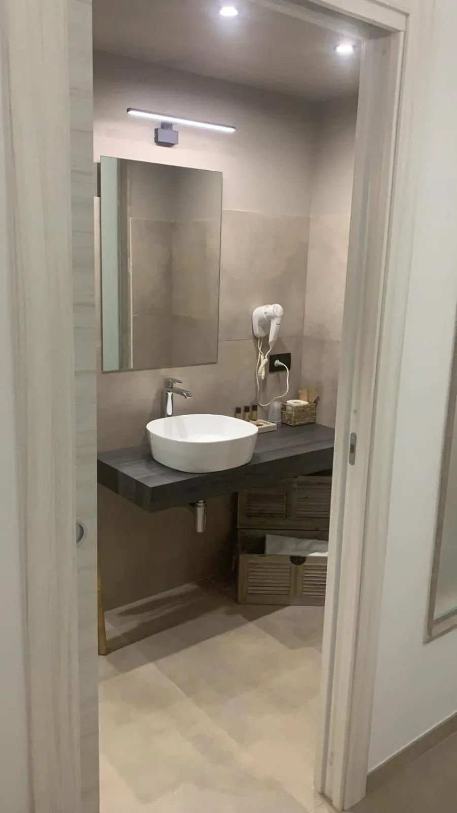 Bathroom in Hotel Victoria