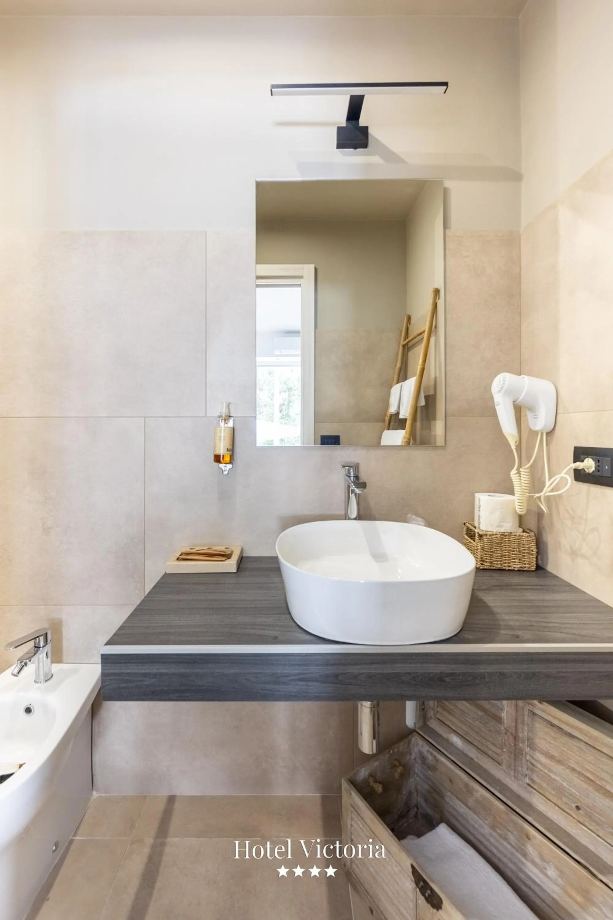 Bathroom in Hotel Victoria