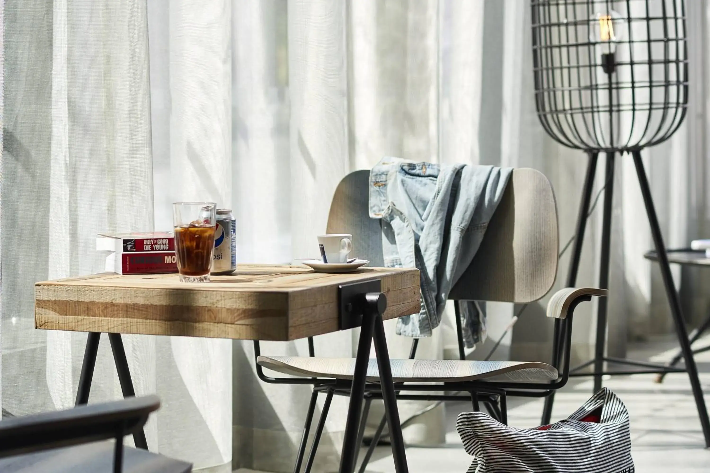 Lobby or reception in Moxy York Lobby or reception in Moxy York