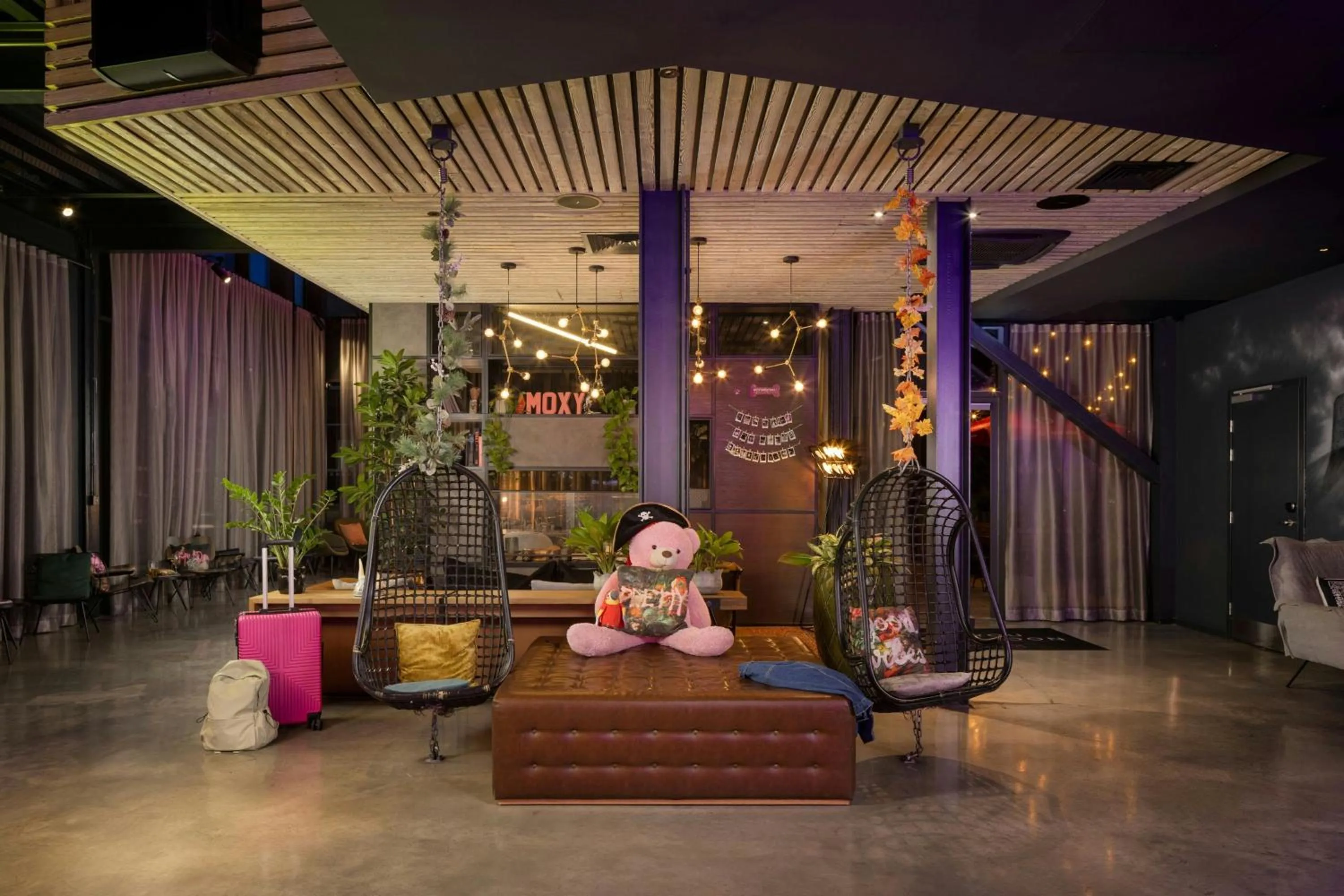 Lobby or reception in Moxy York