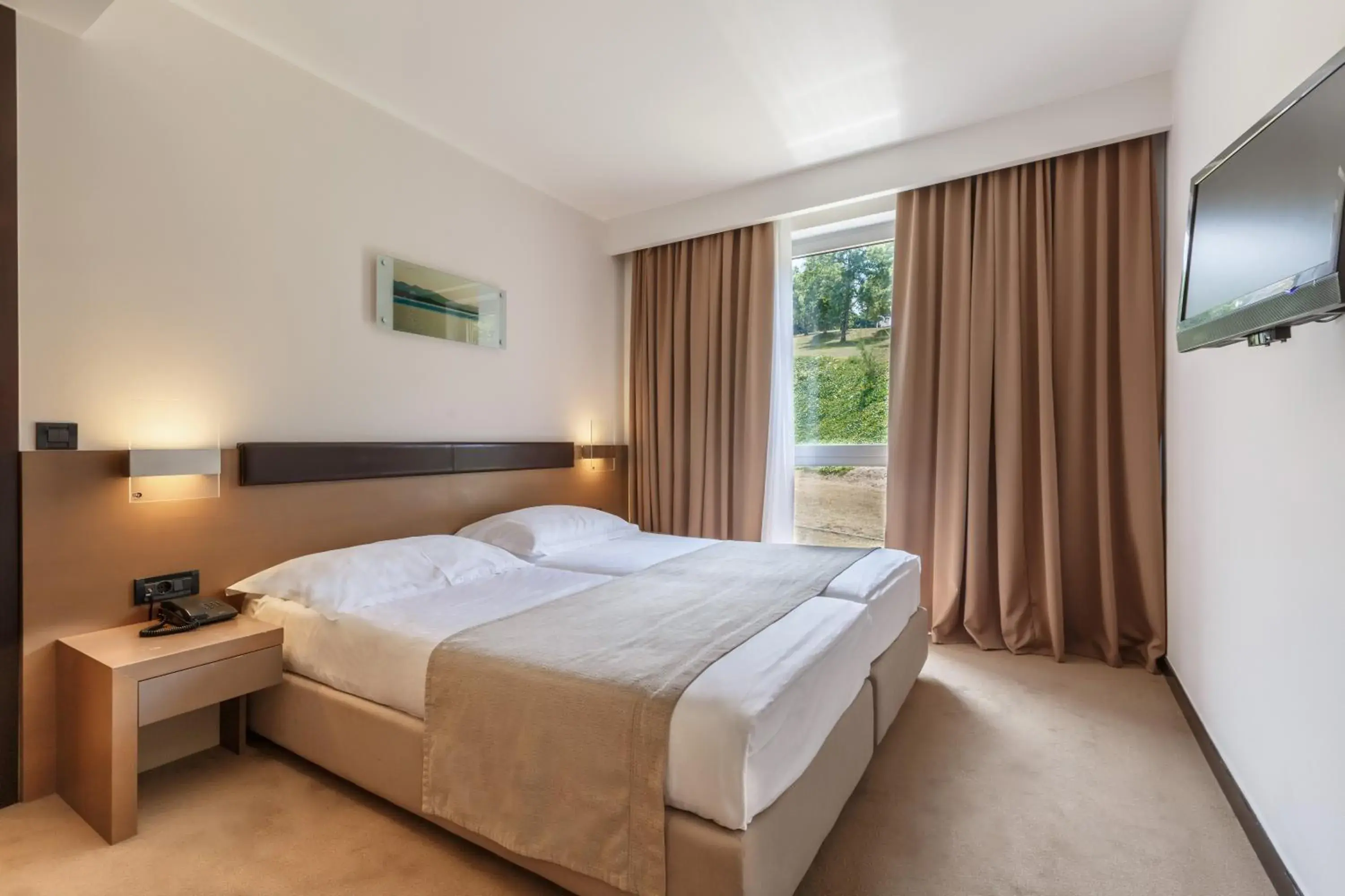 Bedroom, Bed in Hotel Molindrio Plava Laguna Bedroom, Bed in Hotel Molindrio Plava Laguna