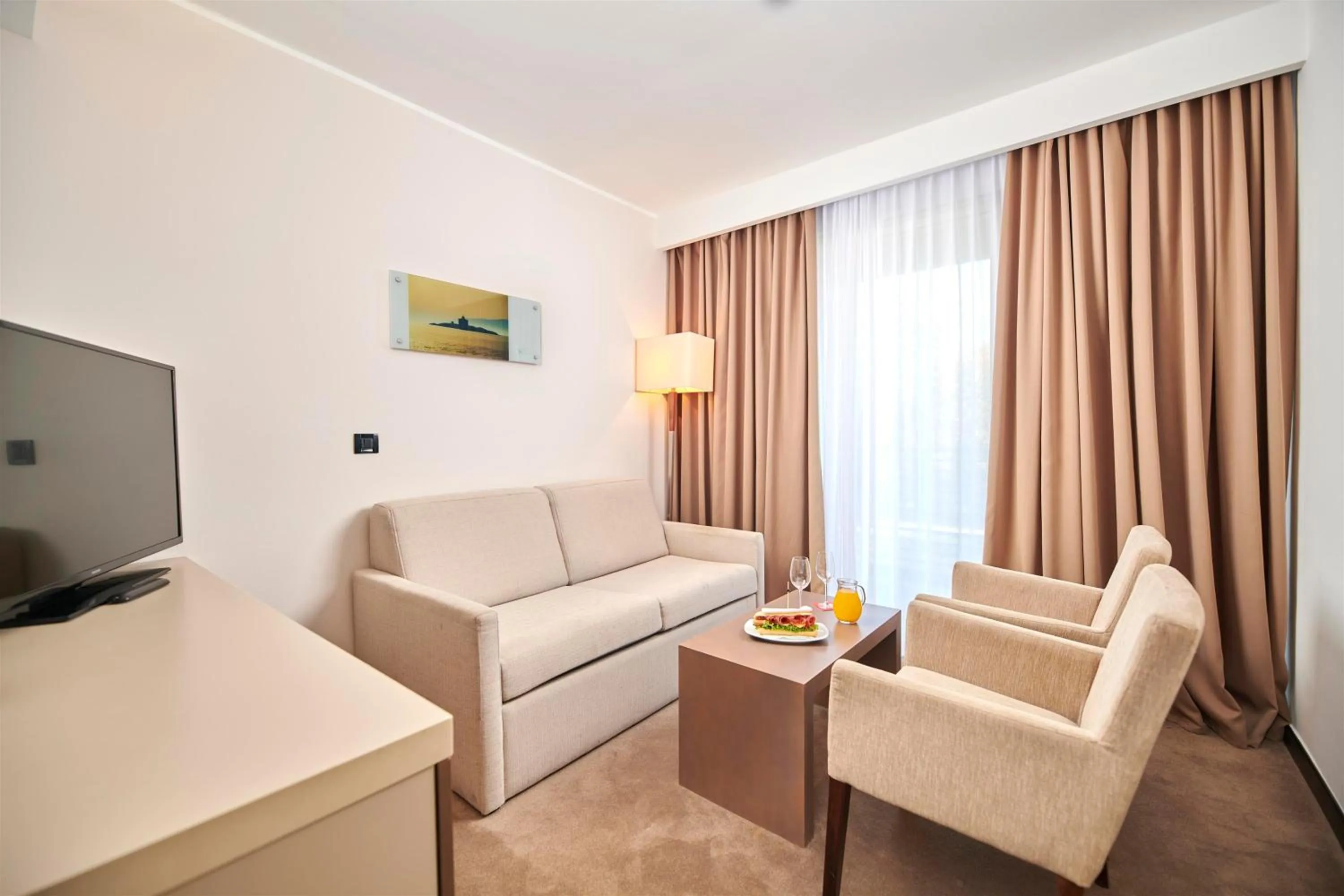 Living room in Hotel Molindrio Plava Laguna