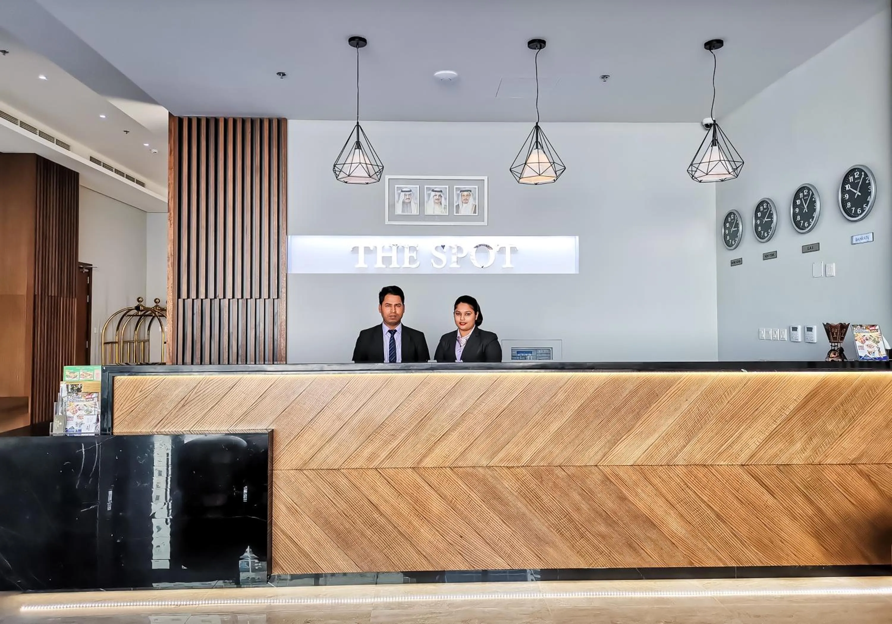 Staff in The Spot Residence