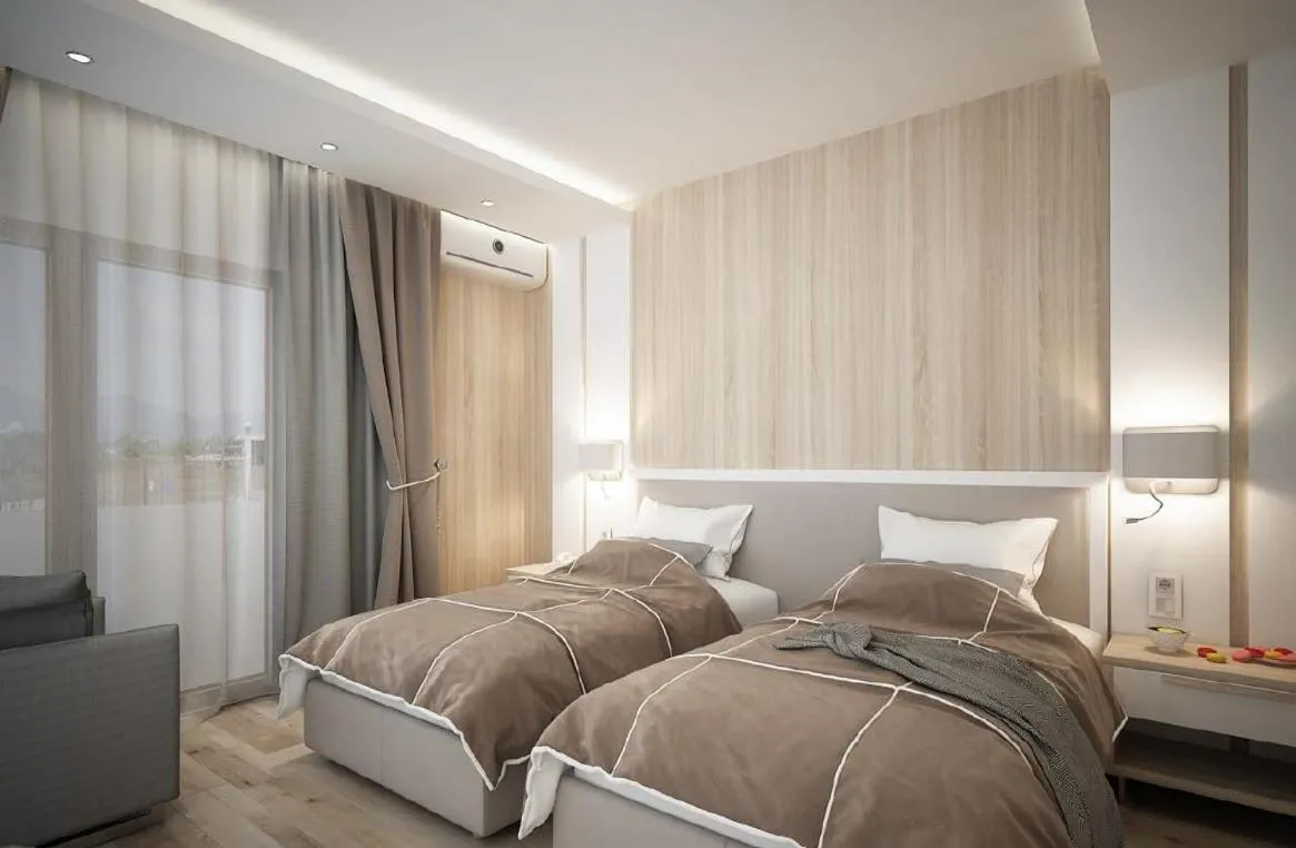 Bedroom, Bed in Chris & Eve Mansion