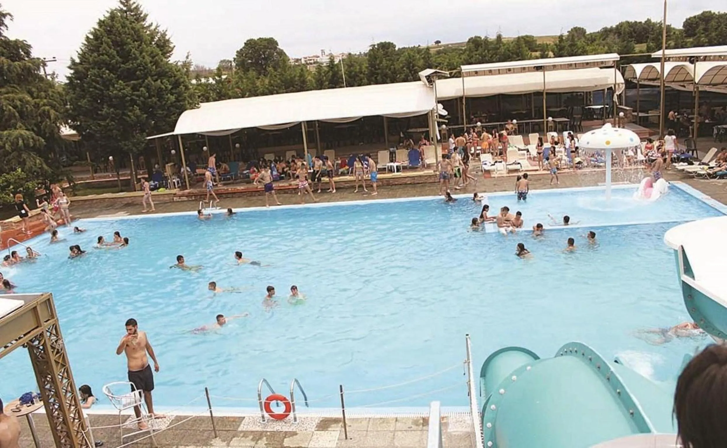 Aqua park in Chris & Eve Mansion