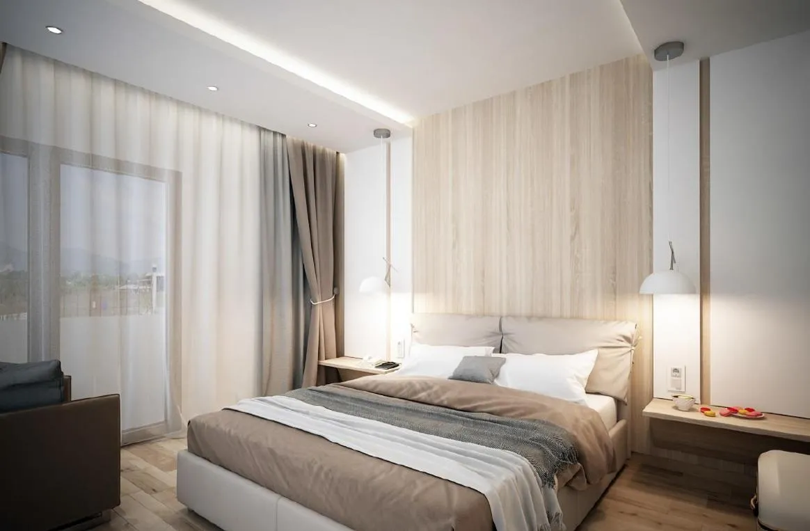 Bed in Chris & Eve Mansion
