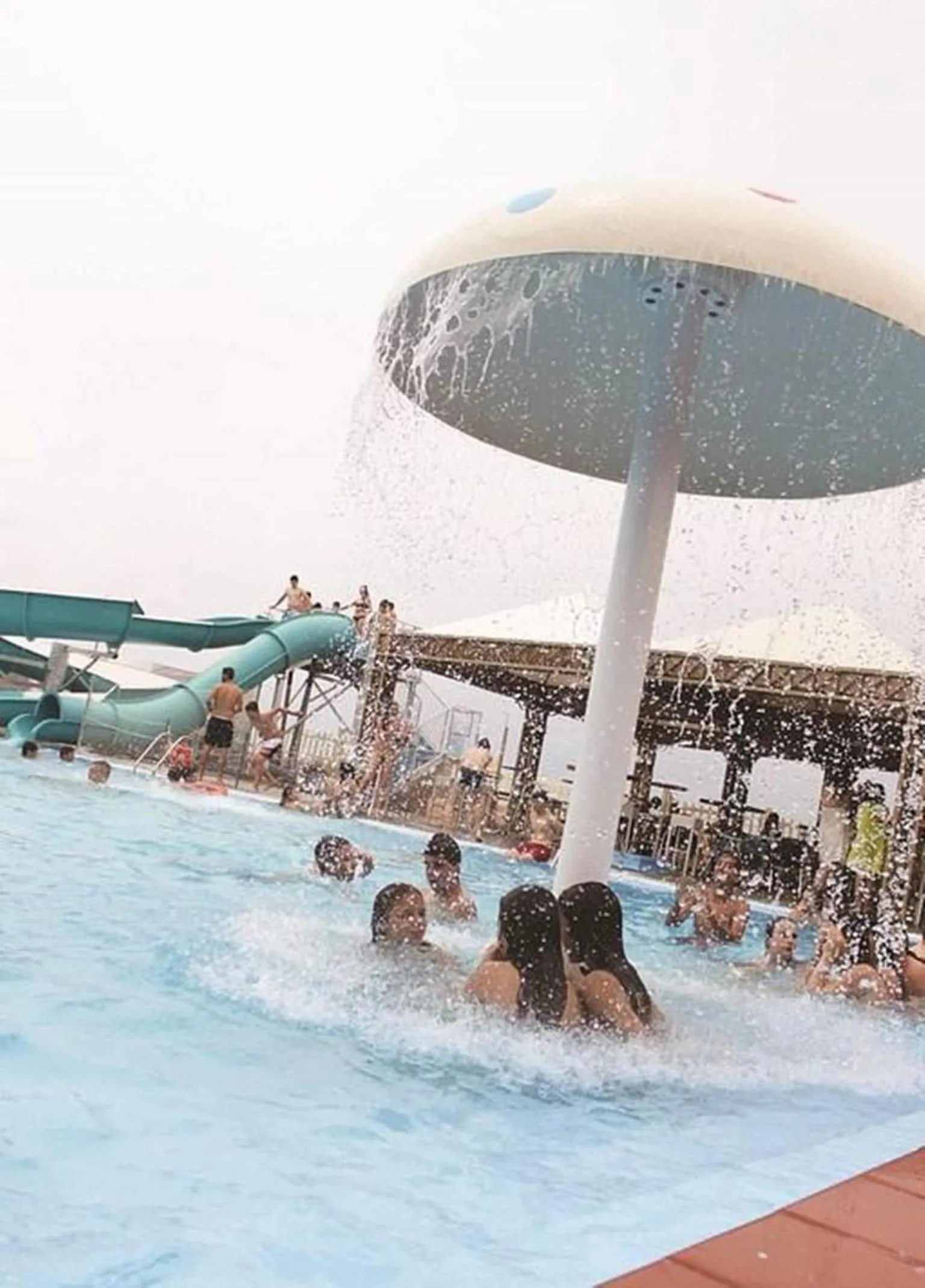 Aqua park in Chris & Eve Mansion