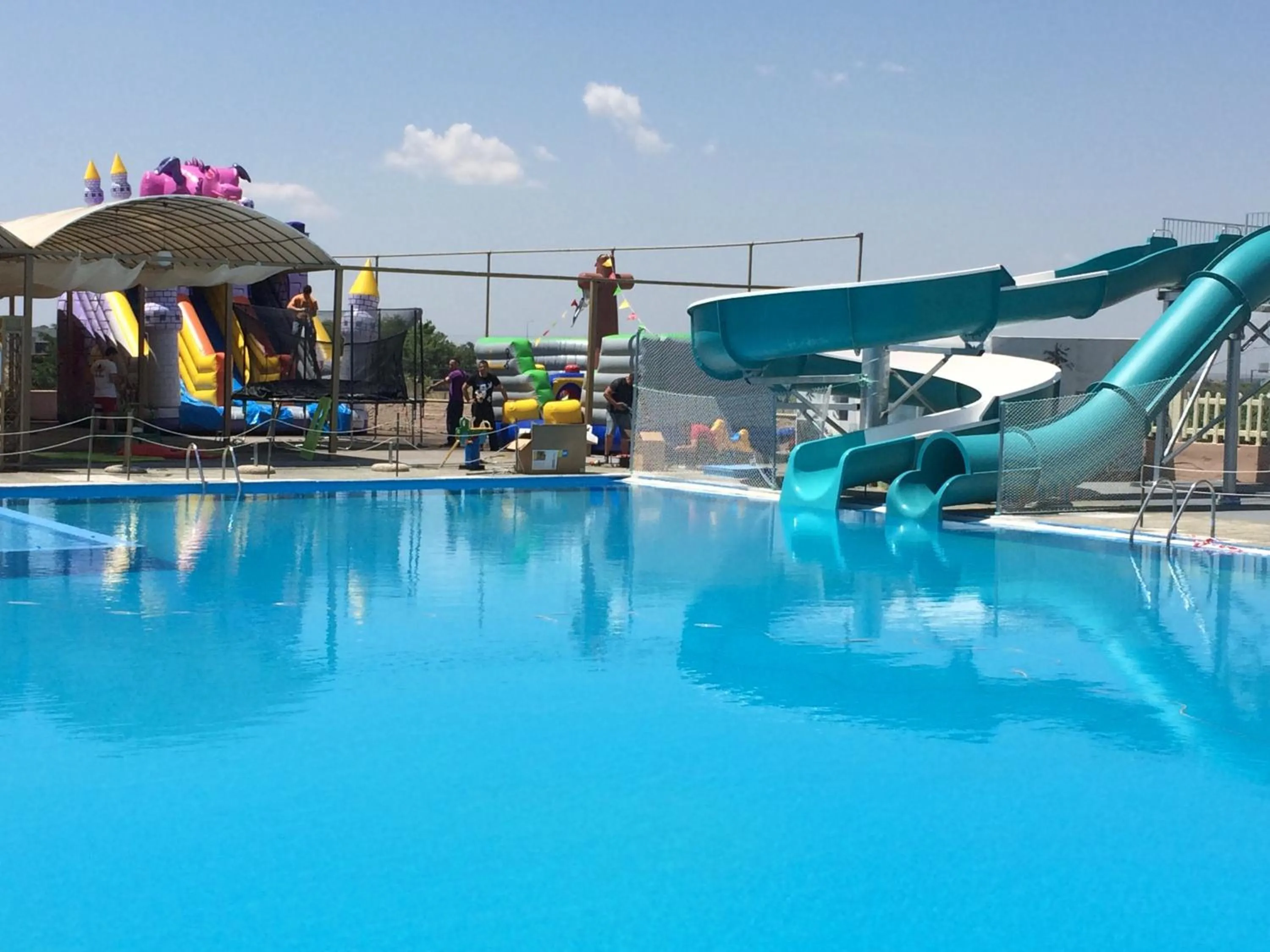 Aqua park in Chris & Eve Mansion