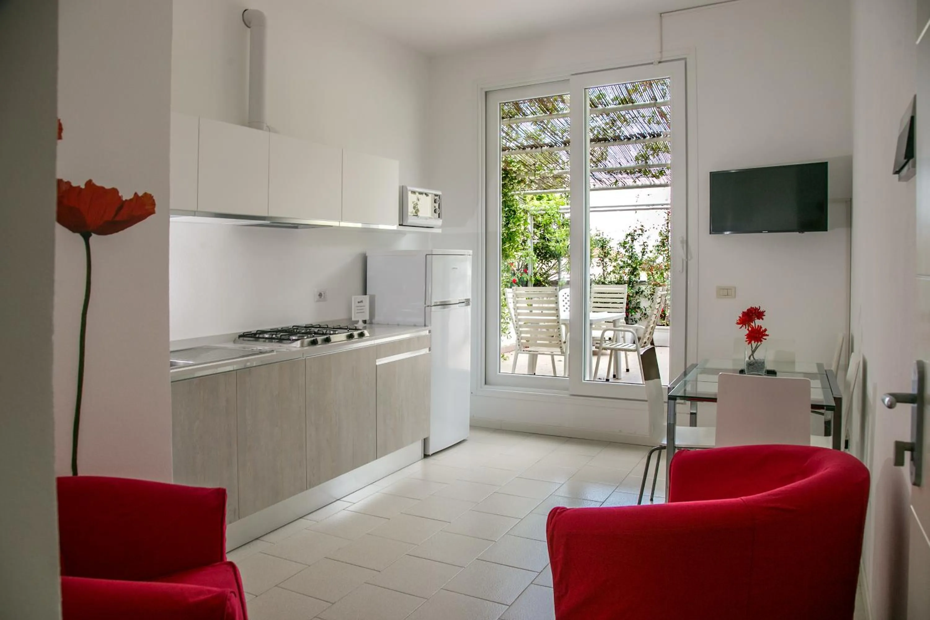 Kitchen or kitchenette in Residence Villa Ofelia