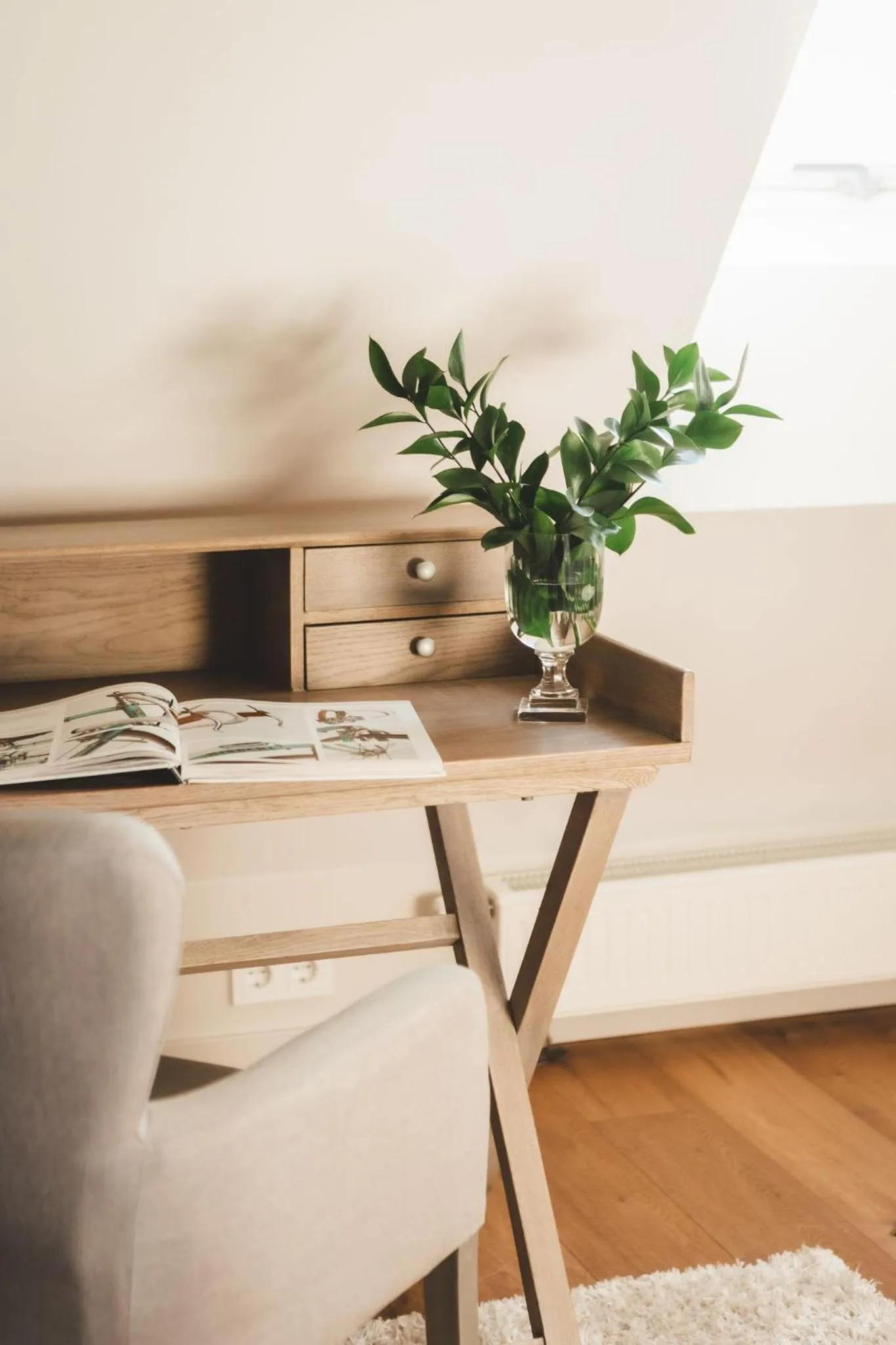 Seating area in Frost Boutique Hotel