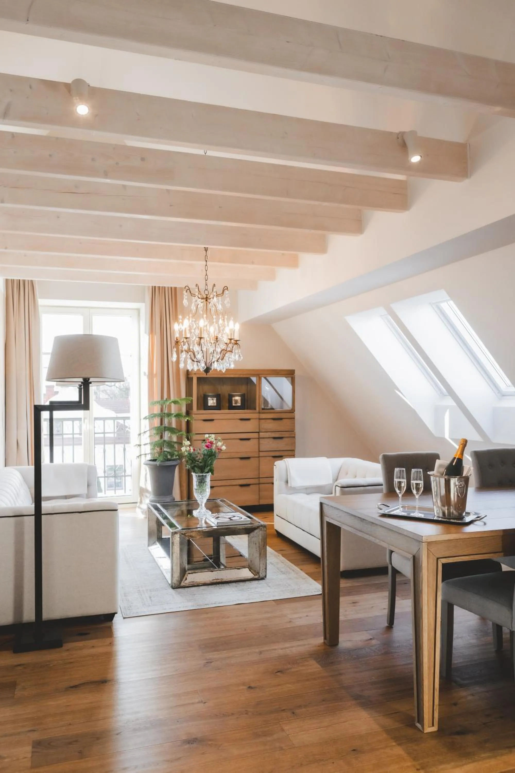 Living room in Frost Boutique Hotel