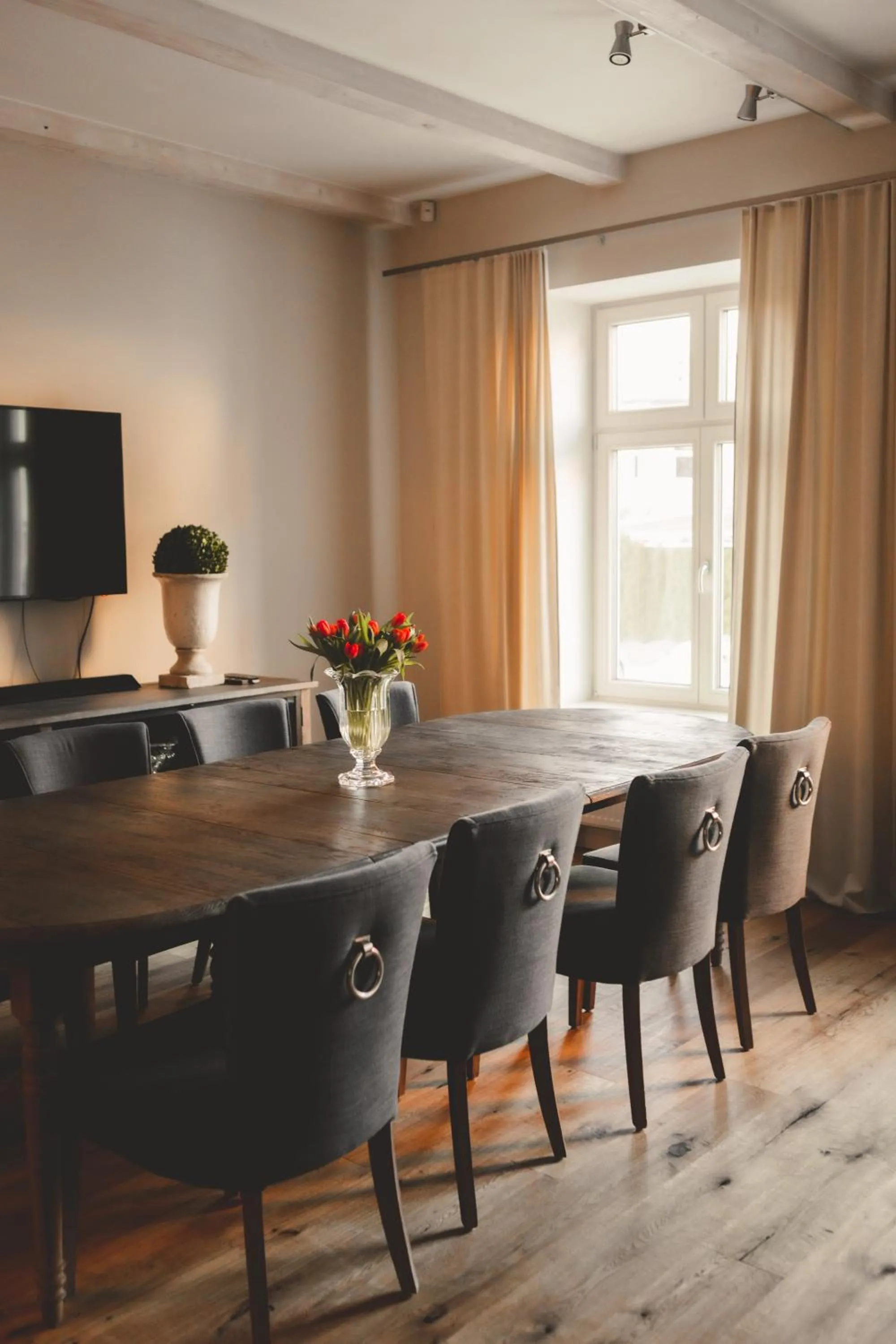 Dining area in Frost Boutique Hotel