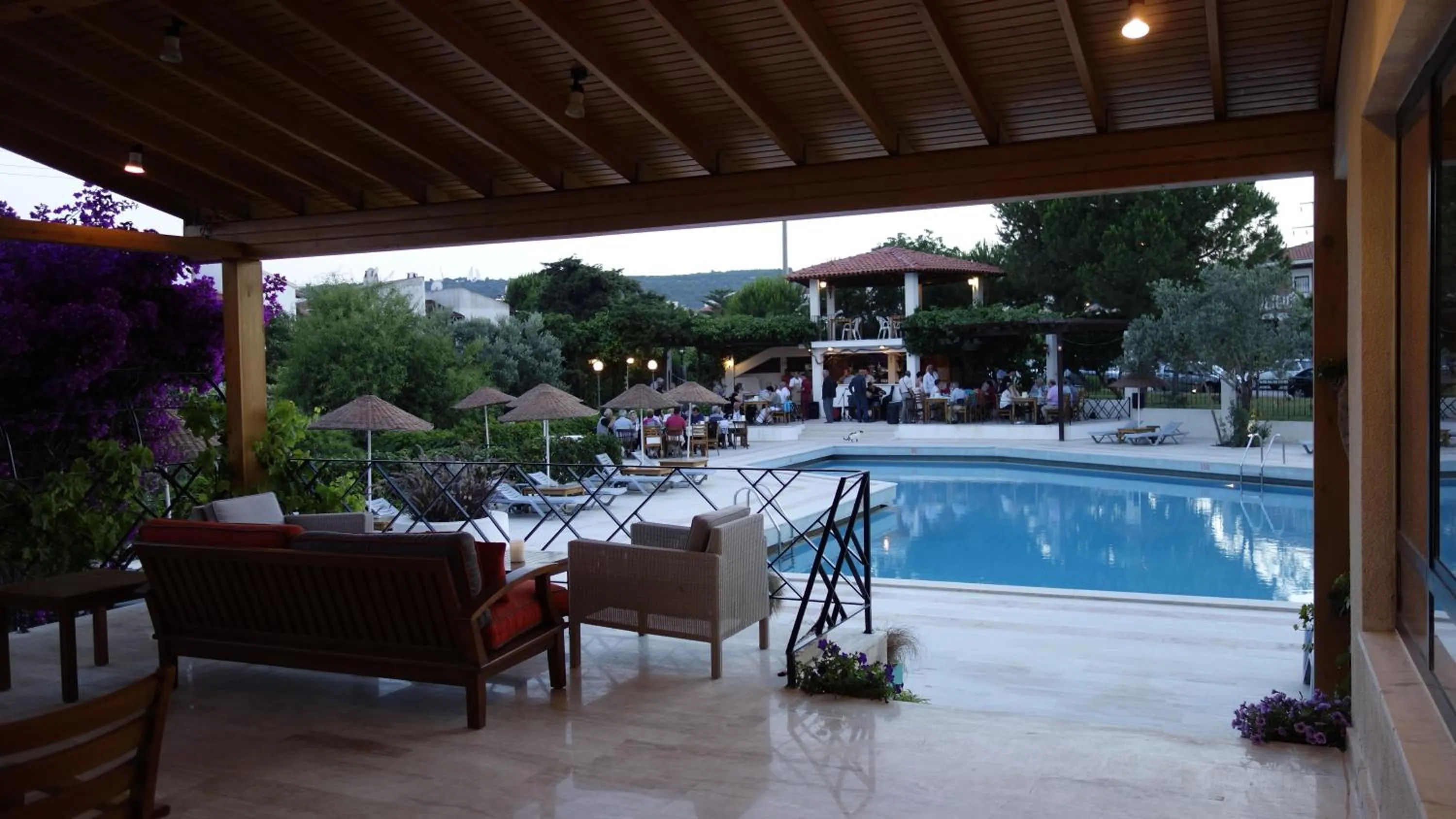 Balcony/Terrace in Arinnanda Hotel Cesme