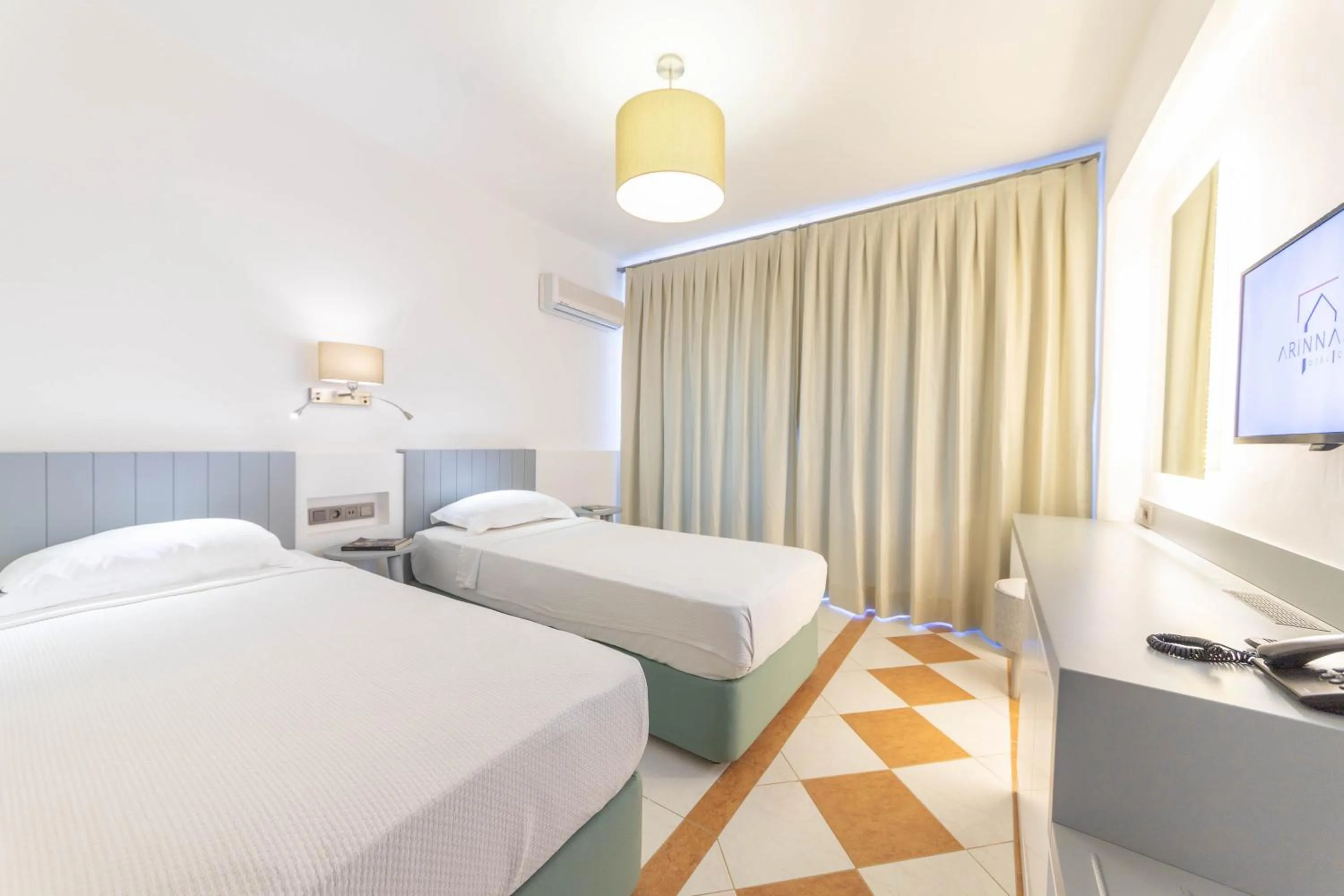 Bed in Arinnanda Hotel Cesme