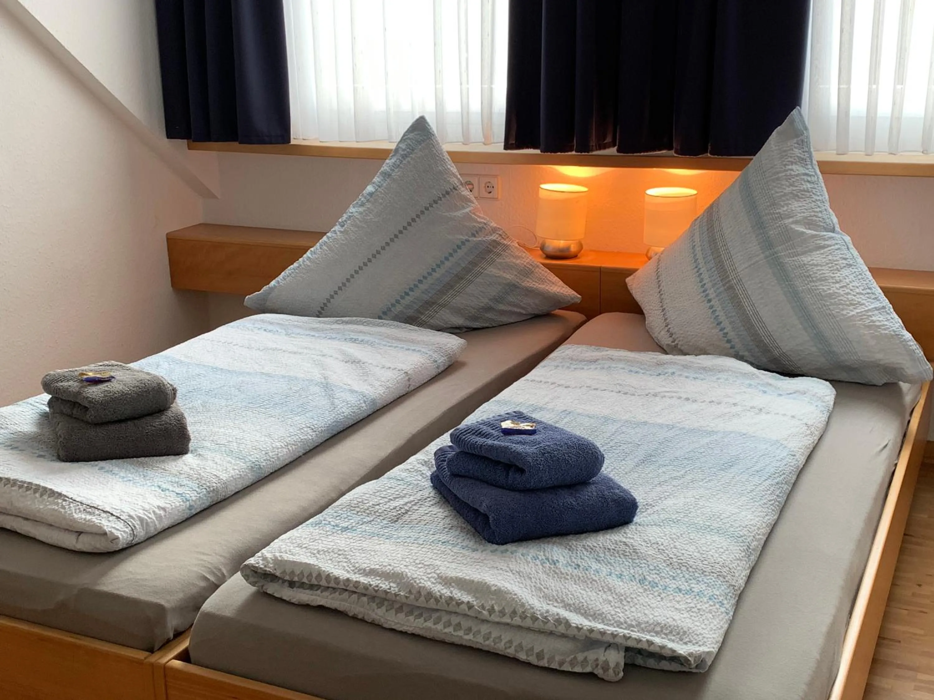 Photo of the whole room, Bed in Landgasthaus-Hotel Wenninghoff