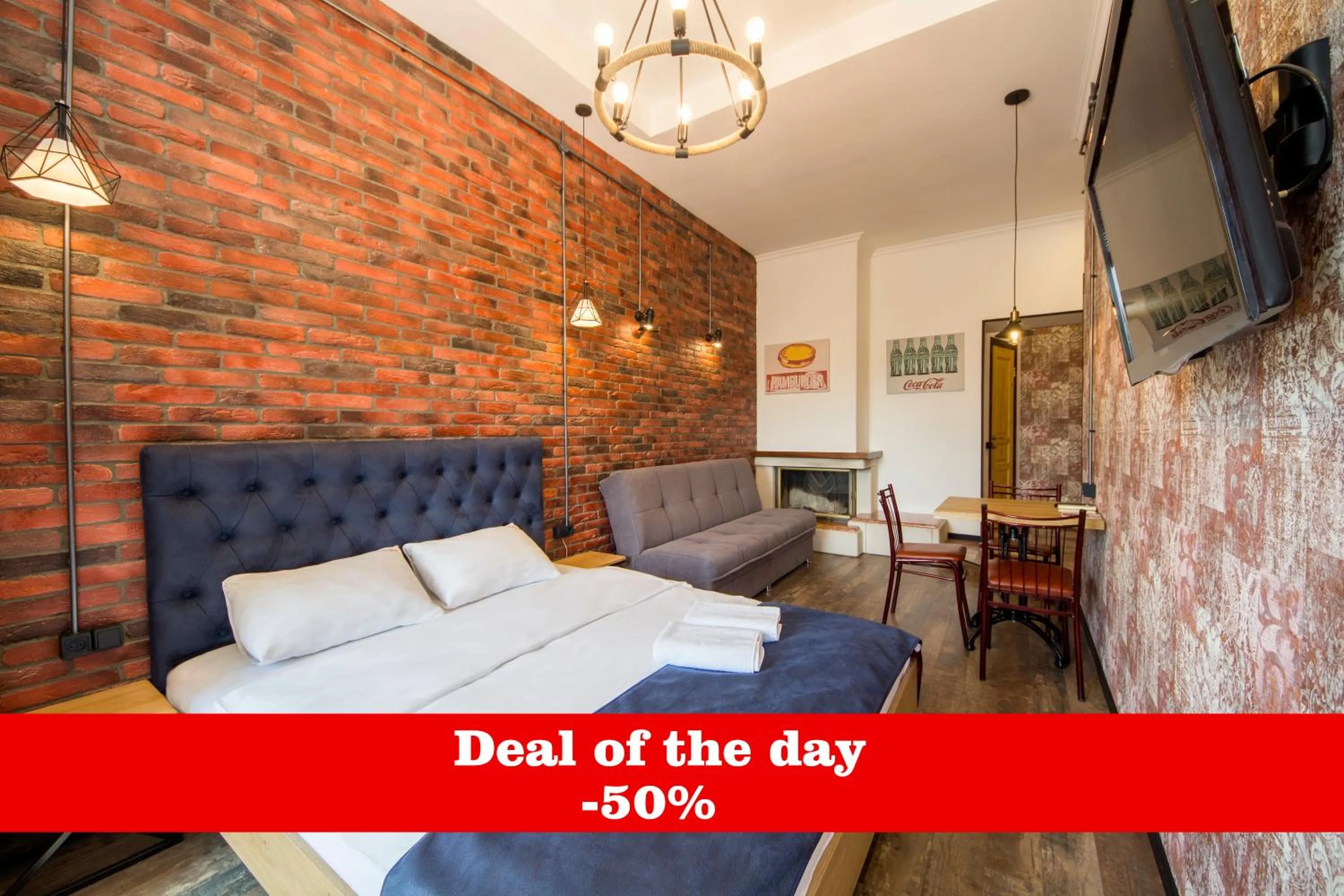 Bedroom in Secret Apartments