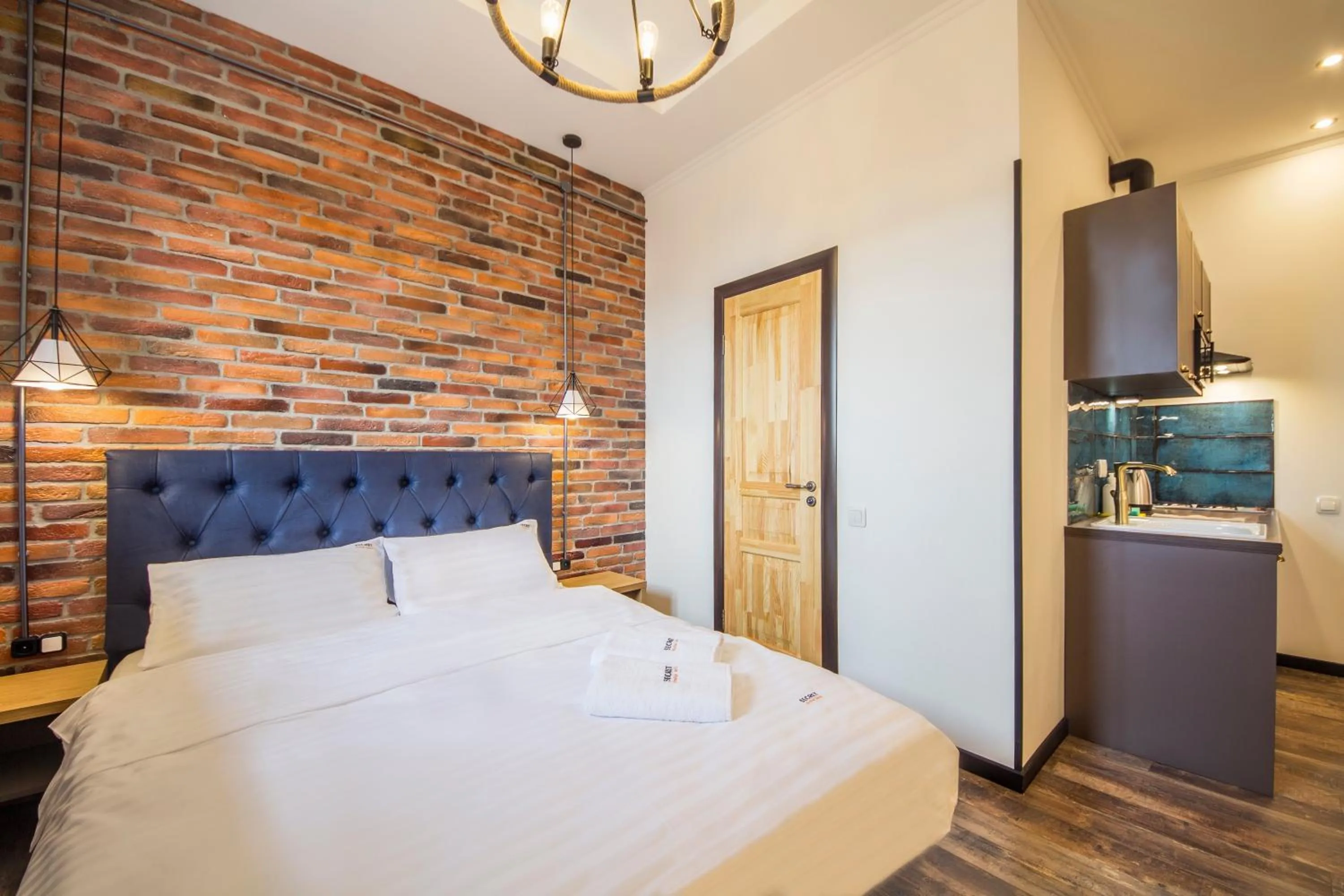 Bed in Secret Apartments