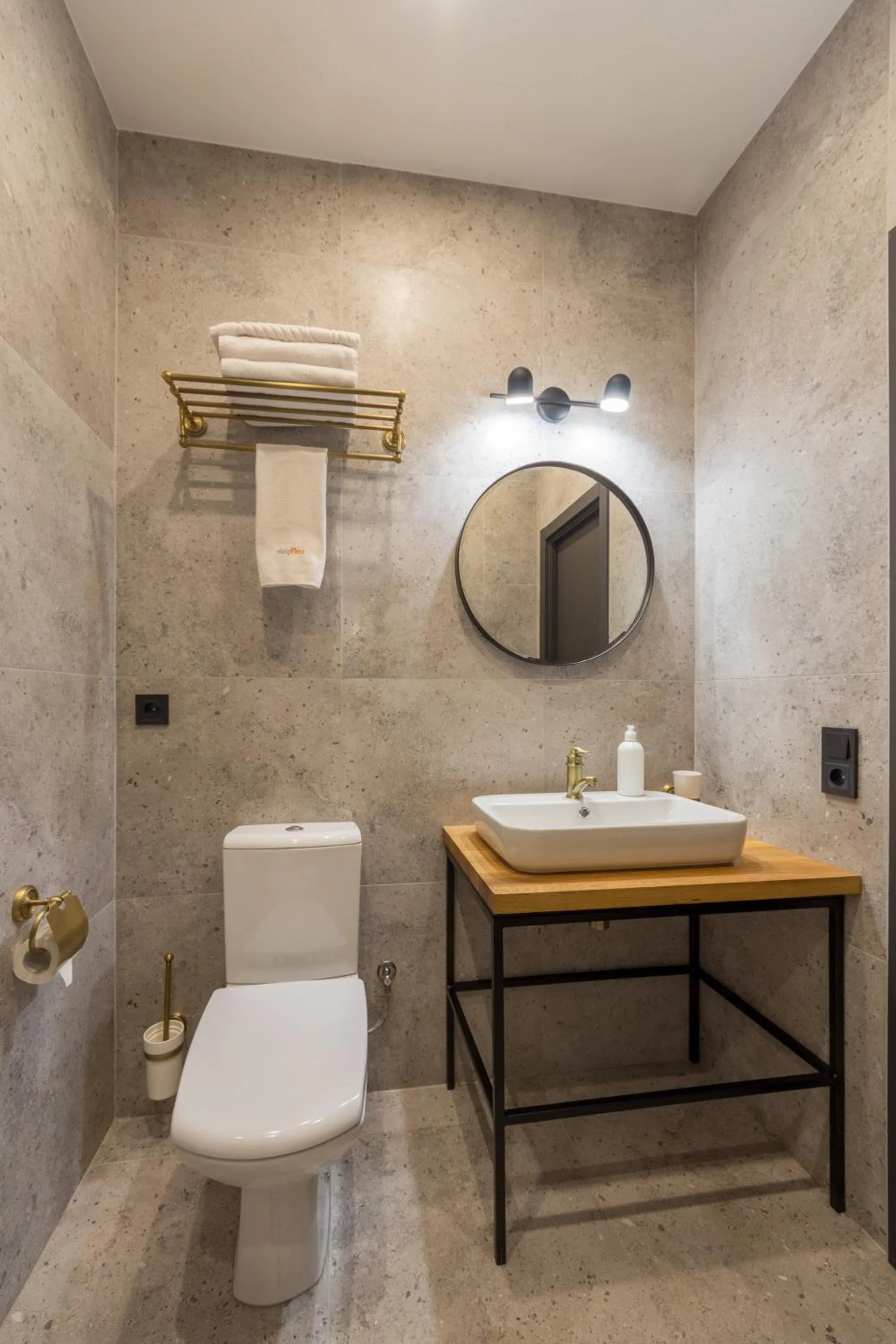 Toilet in Secret Apartments