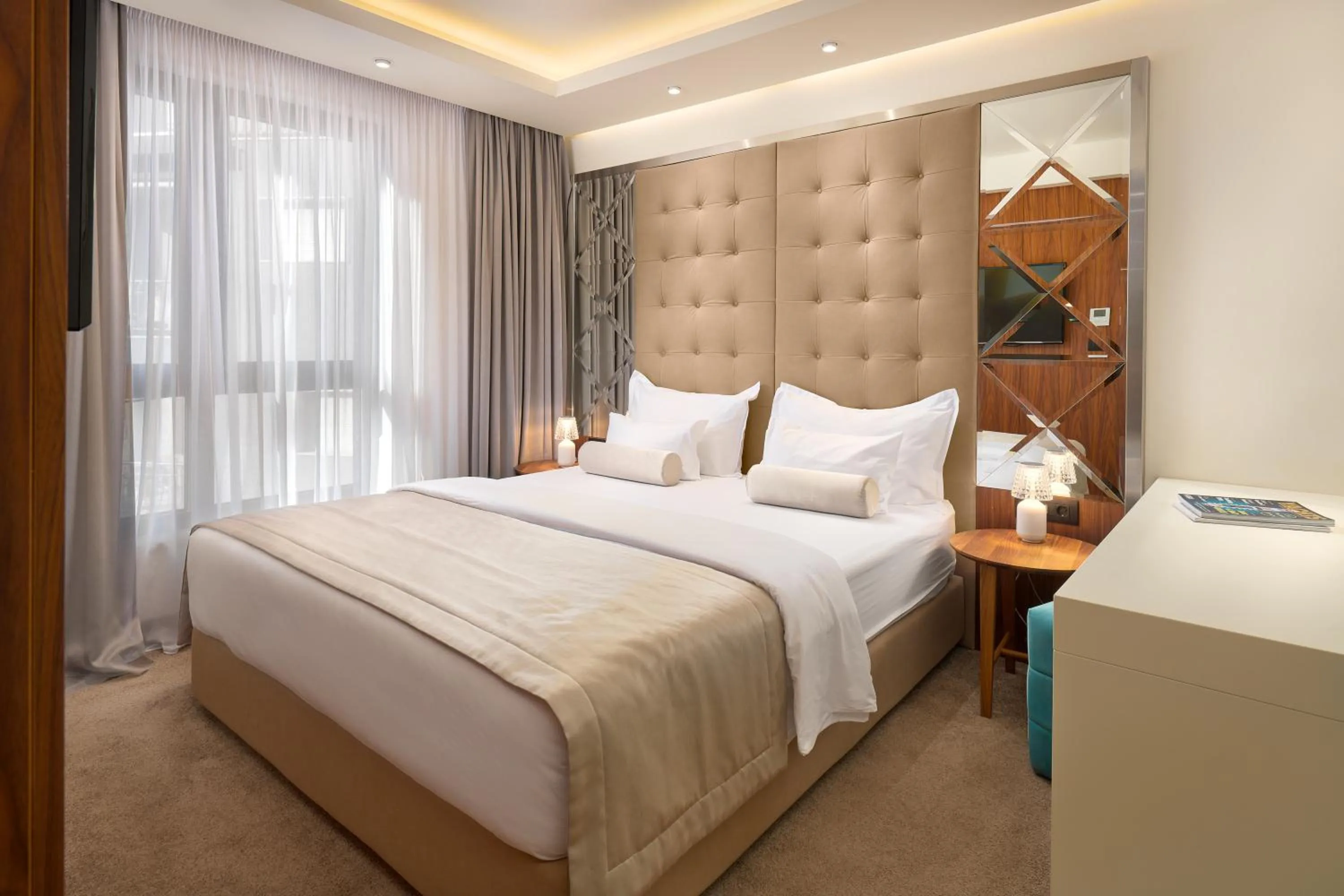 Bedroom, Bed in Time Boutique Hotel