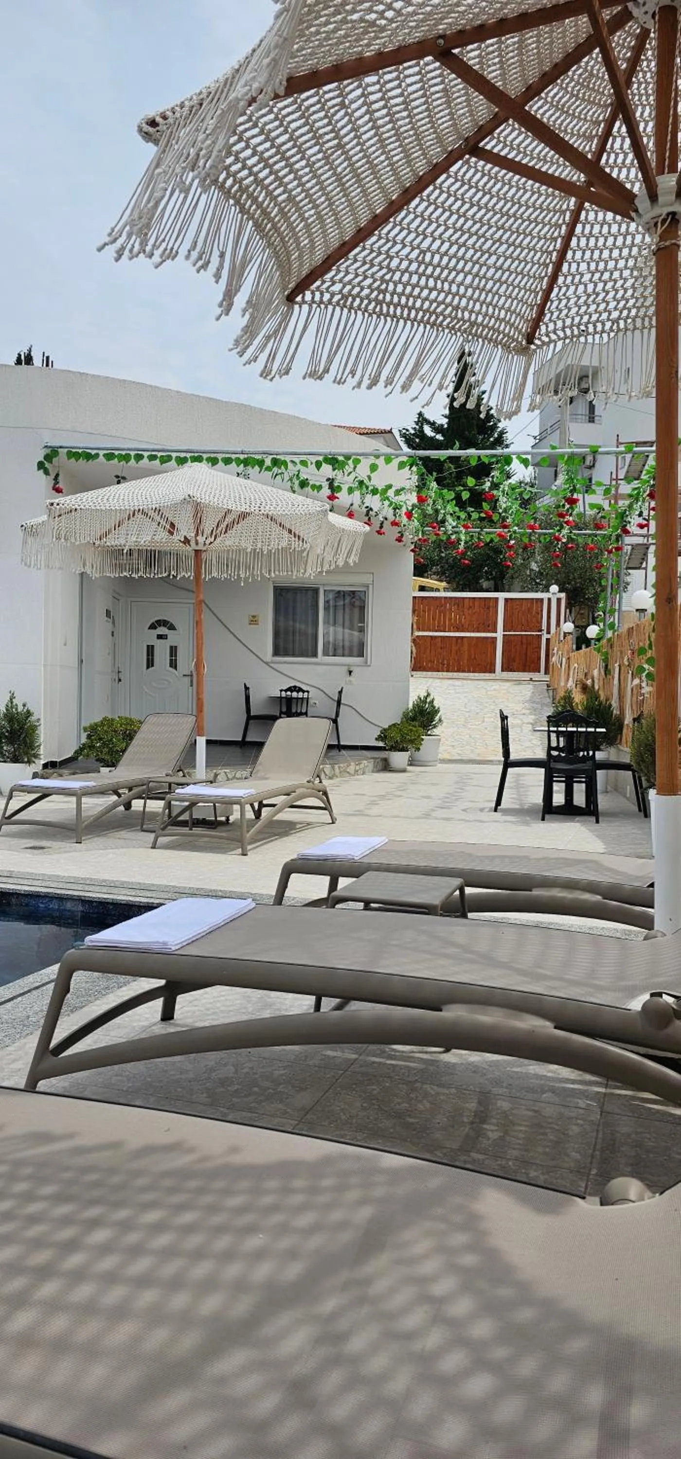 sunbed in Vila Finnley