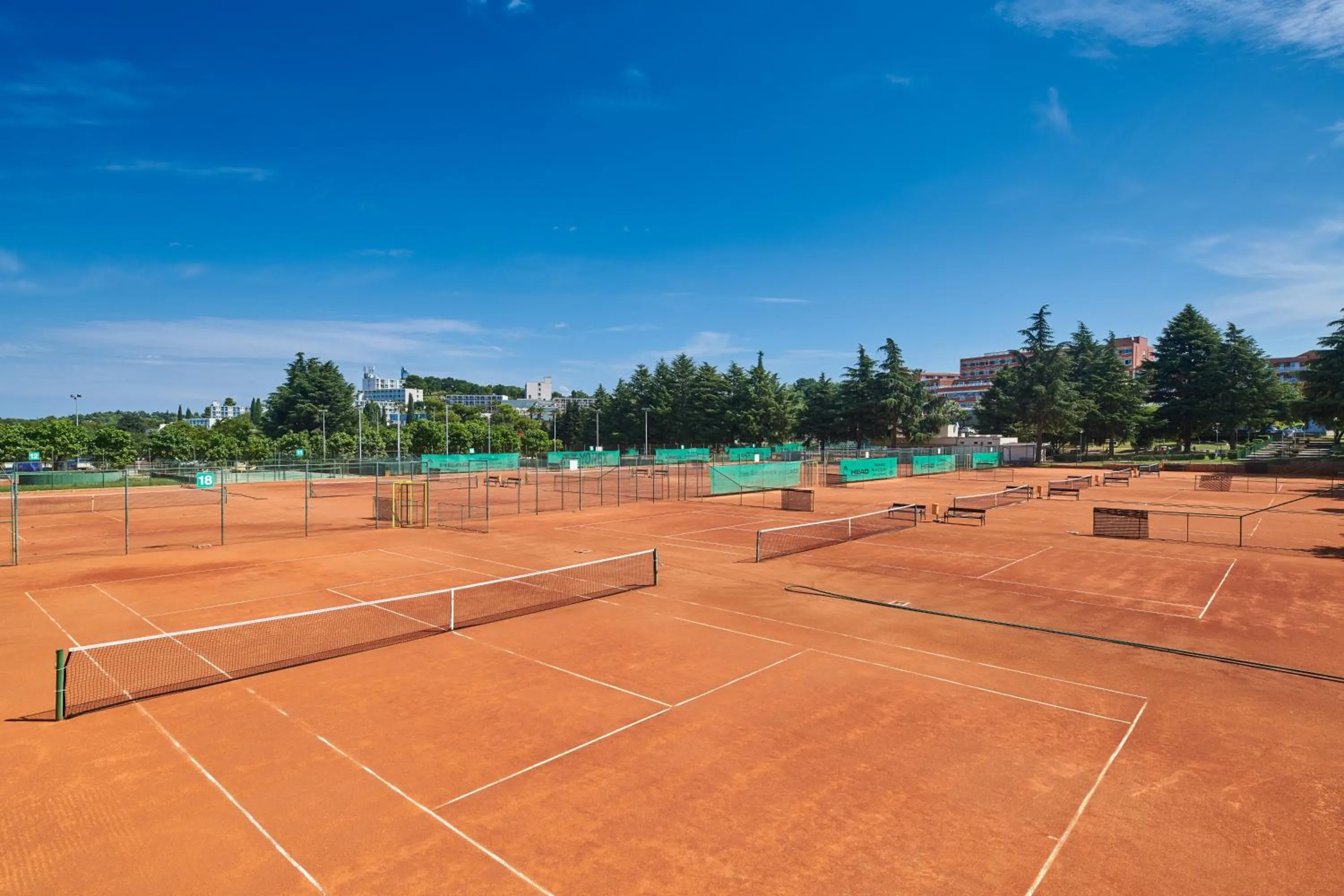 Tennis court in Hotel Istra Plava Laguna