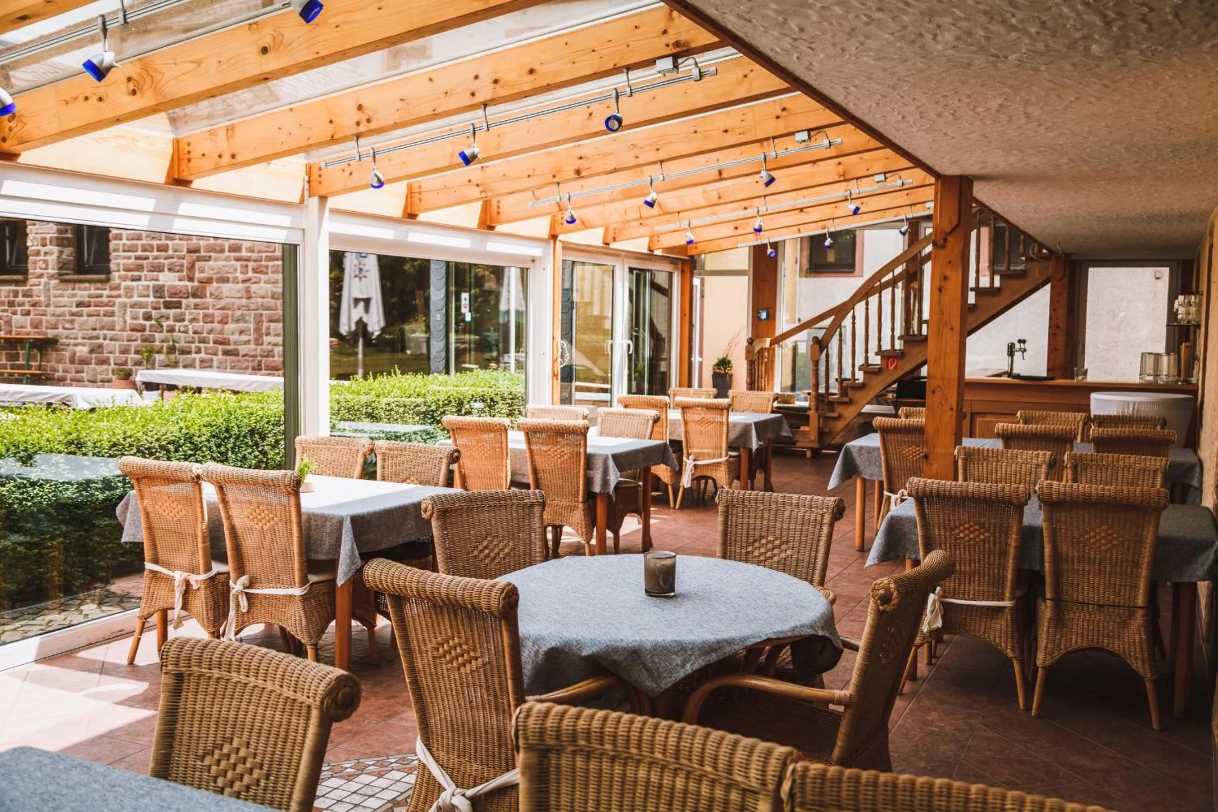 Restaurant/places to eat in Hotel Fronhof Mettendorf