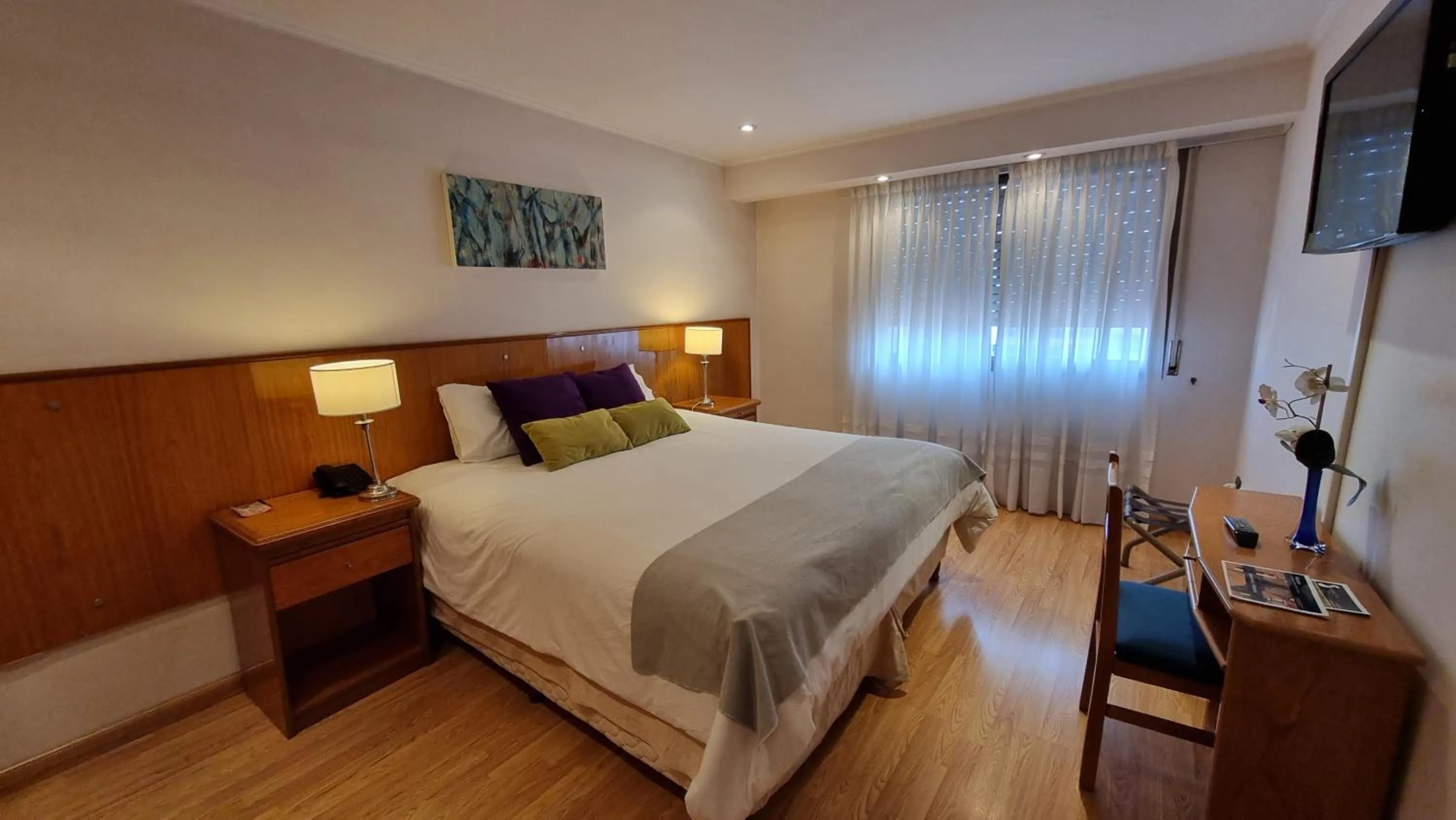 Bed in Ñikén Hotel & Spa