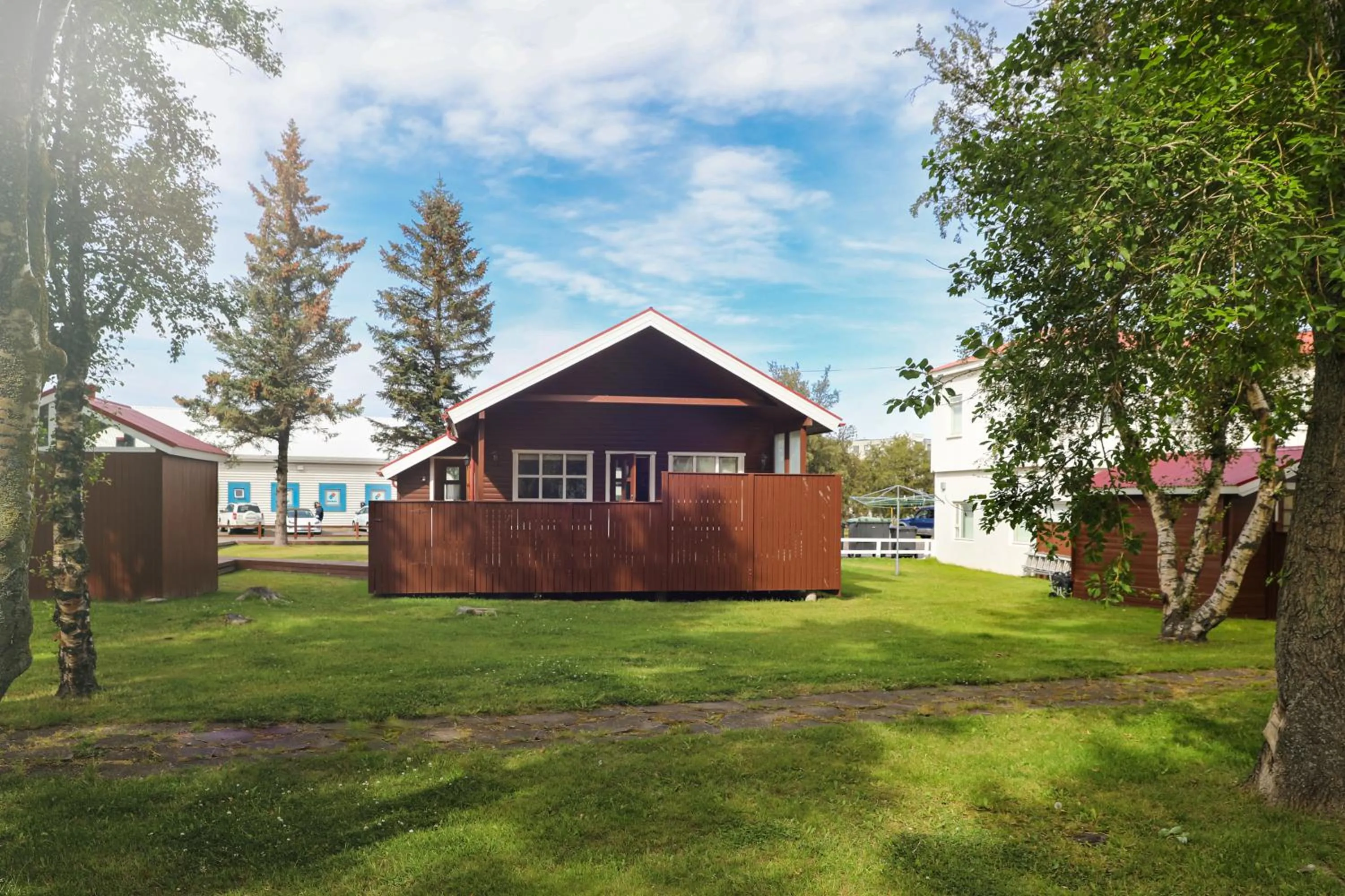 Property building in Akureyri Cottages